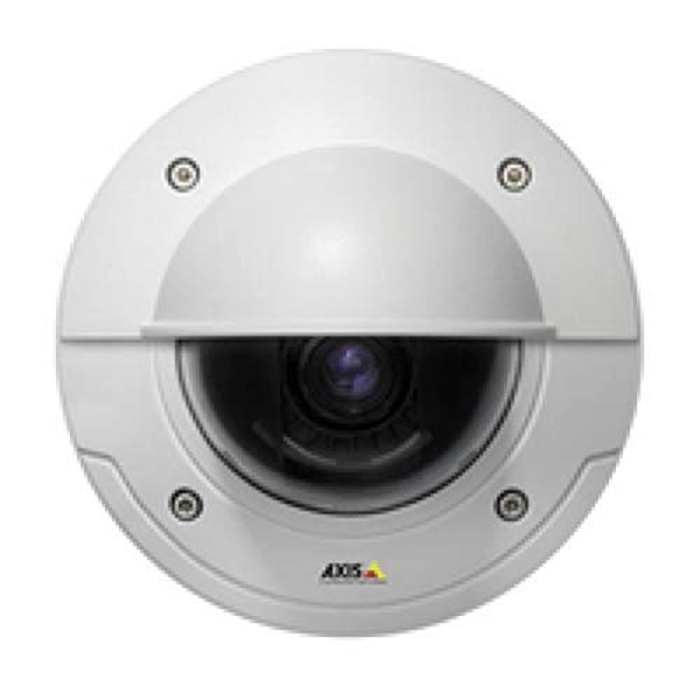 Axis Communications 0484-001 Weatherproof Outdoor Security Camera - Tamper-Resistant Fixed Dome Surveillance for Home & Business Protection | Ideal for Parking Lots, Warehouses, and Building Exteriors