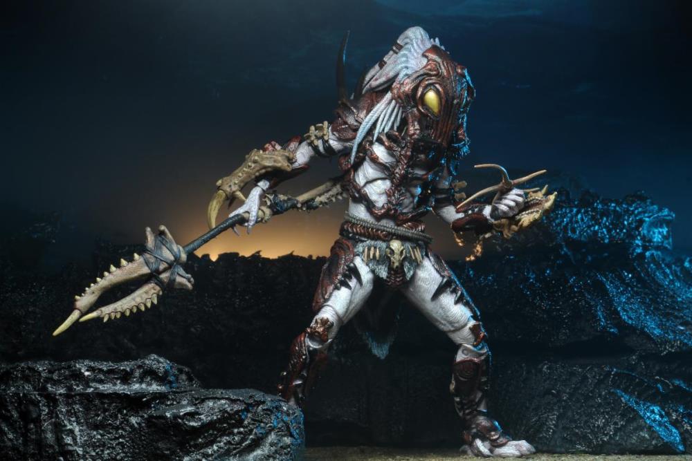 Predator Ultimate Alpha Predator 100th Edition Collectible Action Figure - Perfect for Movie Fans, Collectors & Home Display