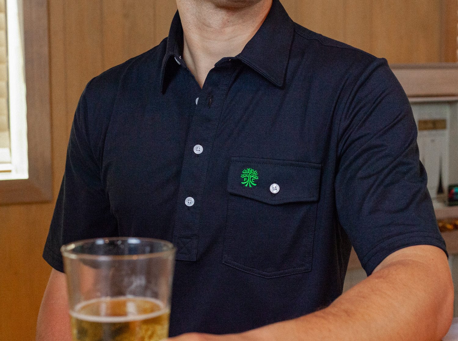 Austin FC Performance Players Shirt - Tree Black | Comfortable Soccer Jersey for Training & Match Days