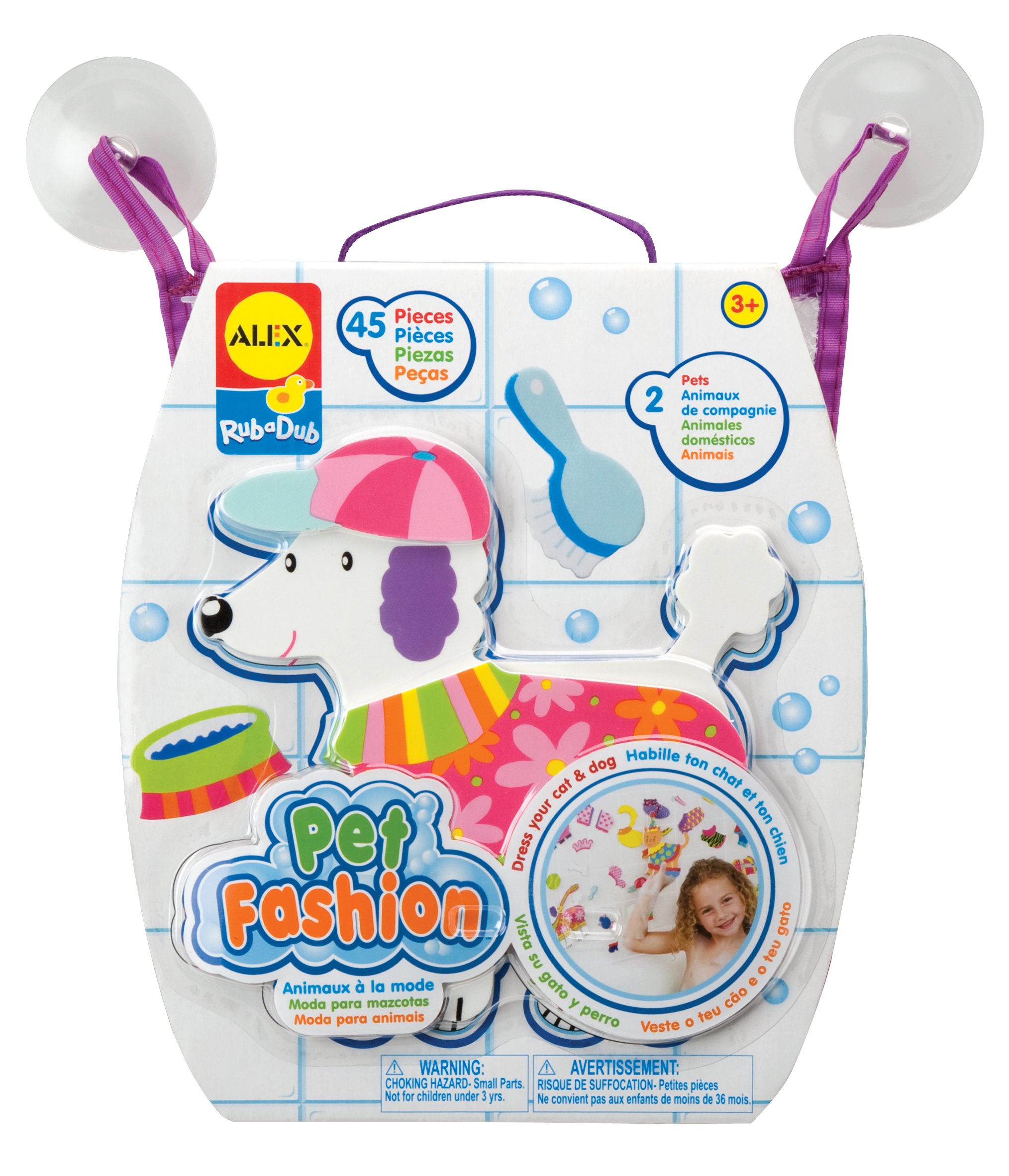 ALEX Toys Rub a Dub Pet Fashion - Washable Pet Costume Dress Up Set for Dogs & Cats | Perfect for Halloween, Parties & Photo Shoots