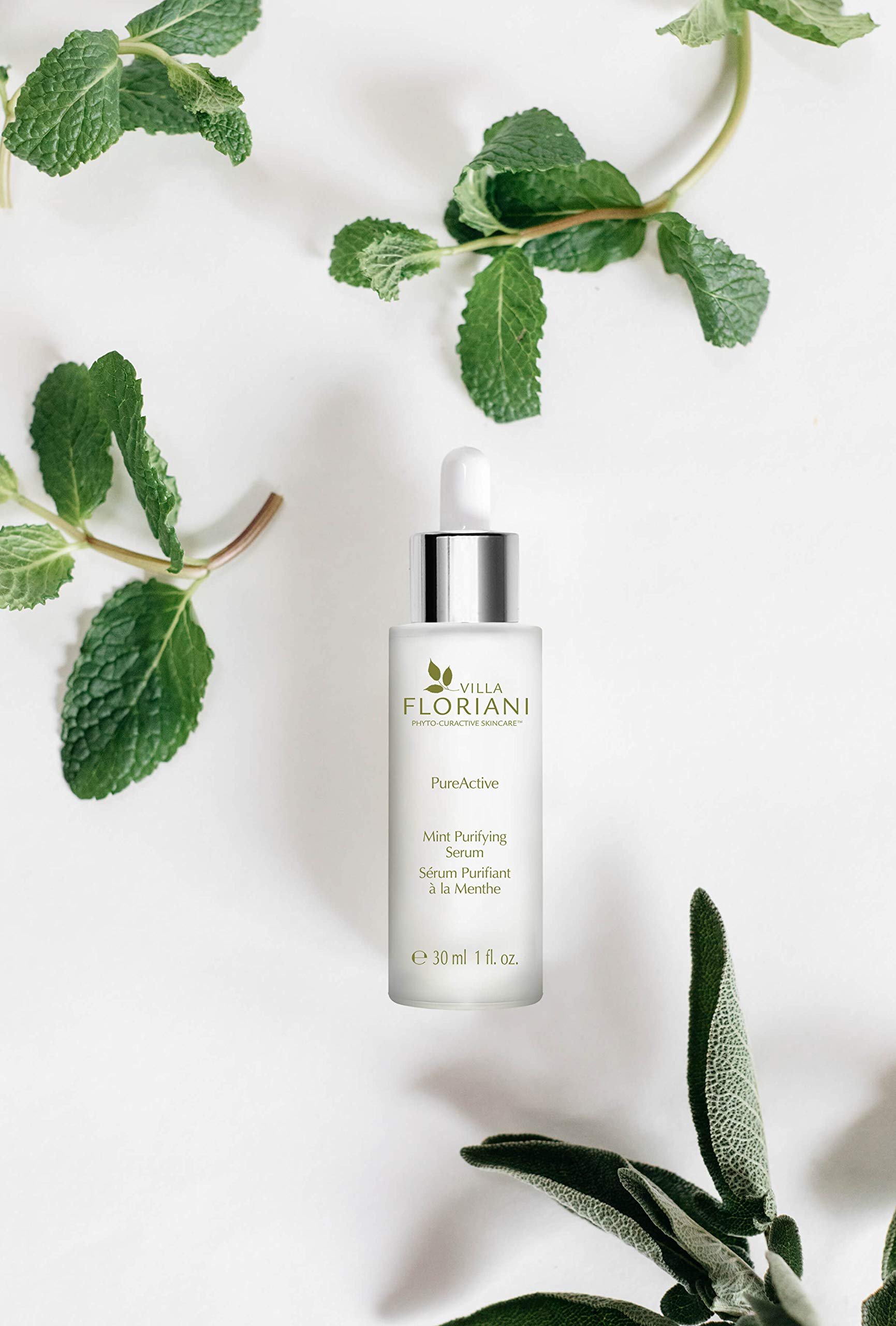 Mint Purifying Serum for Blemish-Prone Skin - Rebalances & Re-Texturizes - Natural Mint Skincare Treatment (1 fl oz) | Perfect for Daily Use & Acne-Prone Skin Care Routine