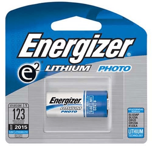 CR123A 3V Lithium Battery - Long Lasting Power for Cameras, Flashlights & Security Devices | High Performance 3 Volt Lithium Batteries for Home & Outdoor Use