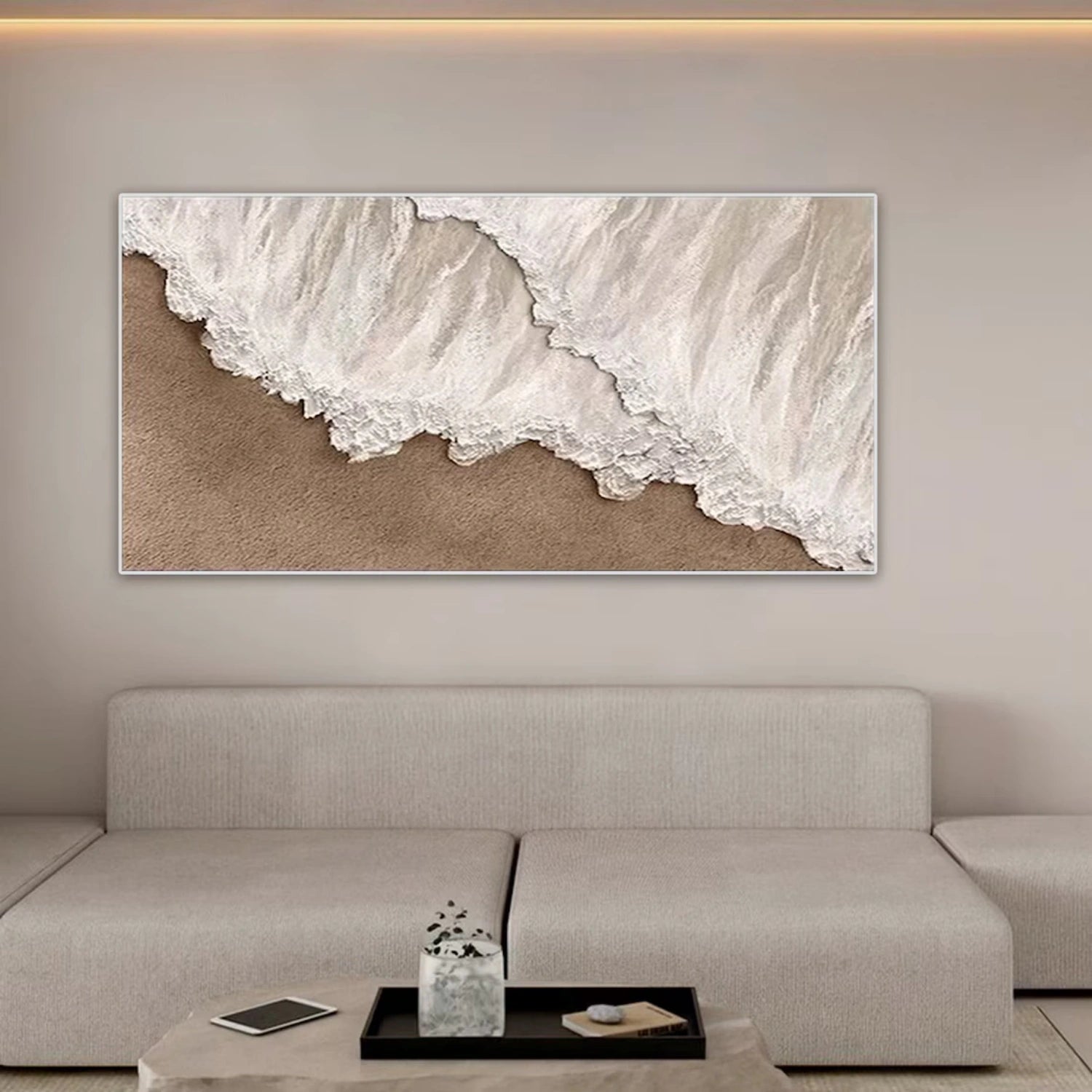 Ocean and Sky Painting #OS226 - Stunning Coastal Wall Art for Living Room, Bedroom & Office Decor
