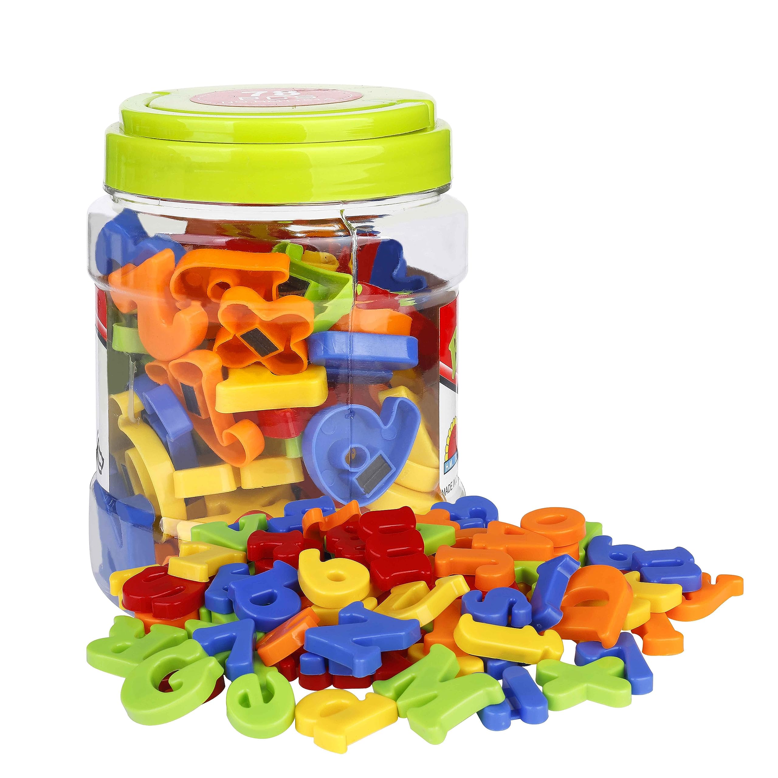 Colorful Alphabet Fridge Magnets - 78PCS Educational Stickers for Kids Learning