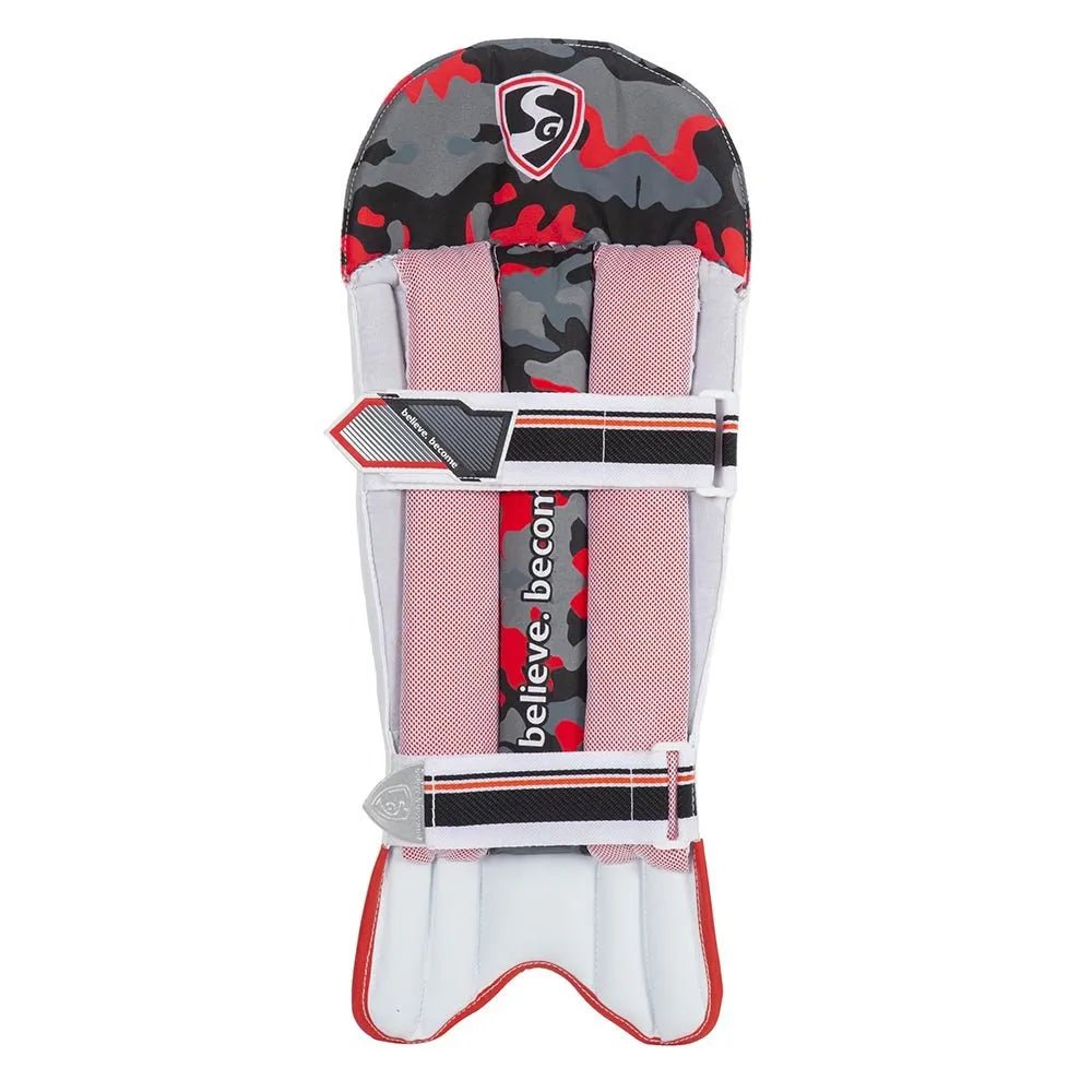 SG Super Test Cricket Wicket Keeping Pads - Professional Grade Leg Guards for Wicket Keepers - Perfect for Cricket Matches, Training & Practice Sessions