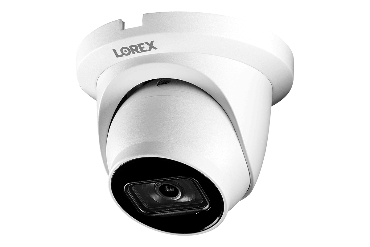 Lorex 4K 32 Channel Night Vision NVR Security System with 3 Smart IP Dome Cameras - 30FPS Real-Time Recording & Two-Way Audio for Home & Business Surveillance