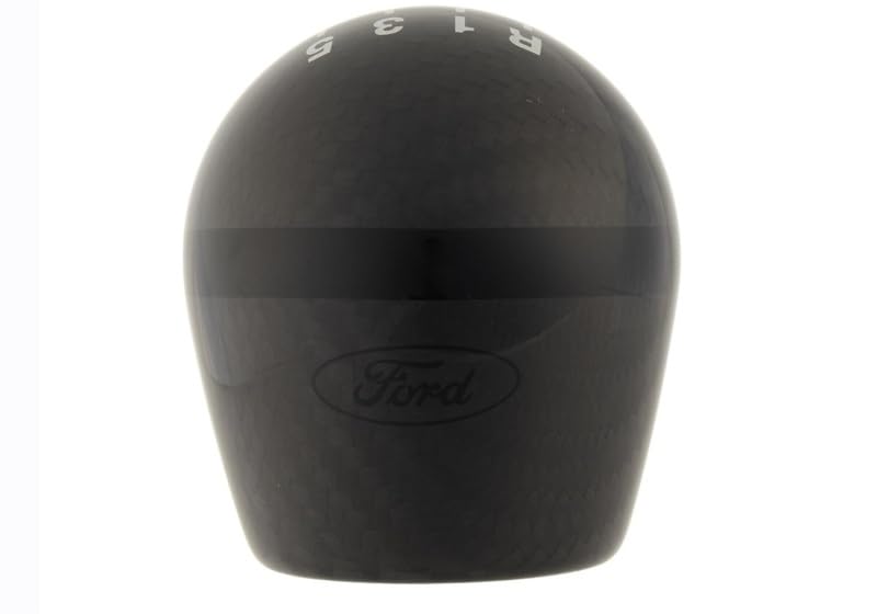 Ford Racing M-7213-FSTCF Focus ST 6-Speed Manual Transmission Carbon Fiber Shift Knob - Black | Upgrade Your Driving Experience for Sporty Performance & Interior Style