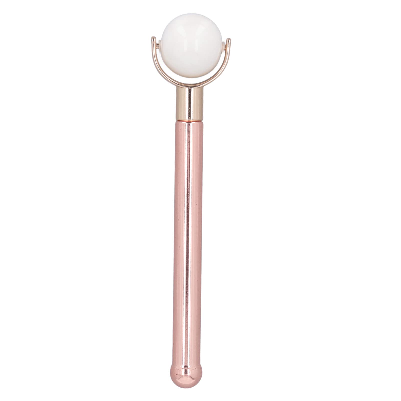 BORDSTRACT Jade Face Roller & Massager - Skin Care Tool for Chin, Cheeks, Forehead & Lips - Reduce Puffiness & Improve Circulation - Perfect for Morning Routine & Nighttime Skincare