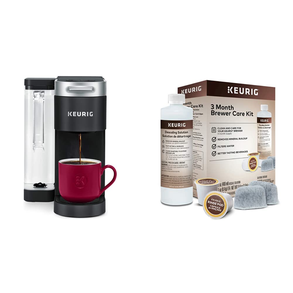 Keurig K-Supreme Single Serve K-Cup Pod Coffee Maker Brewer - Black | Fast Brewing for Home & Office Use | Perfect for Morning Coffee & Entertaining Guests