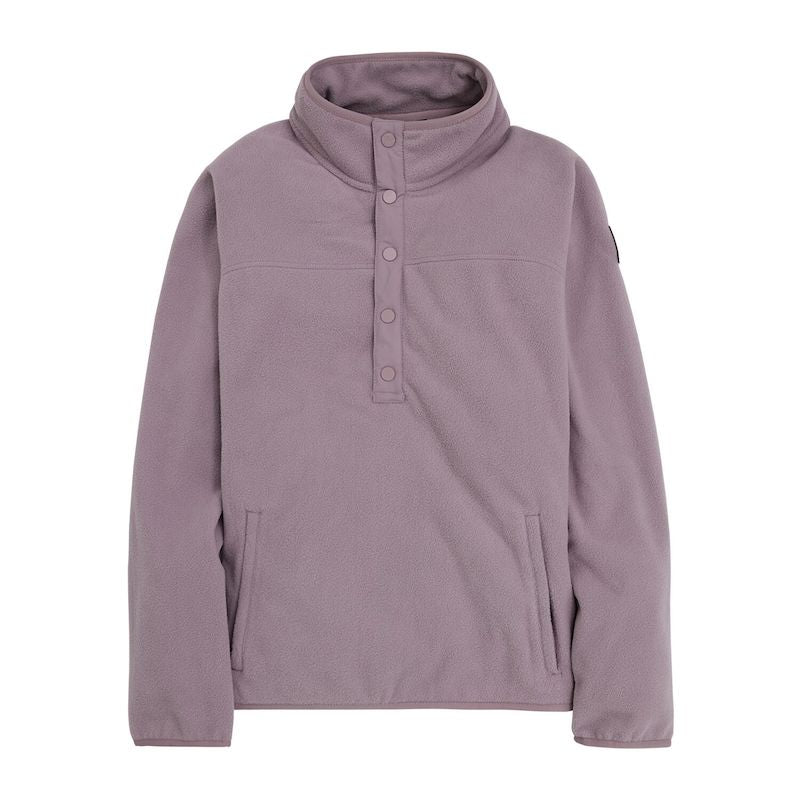 Burton Women's Hearth Fleece Pullover 2023 - Soft Winter Fleece Jacket for Women - Cozy Casual Wear for Skiing, Hiking & Outdoor Activities
