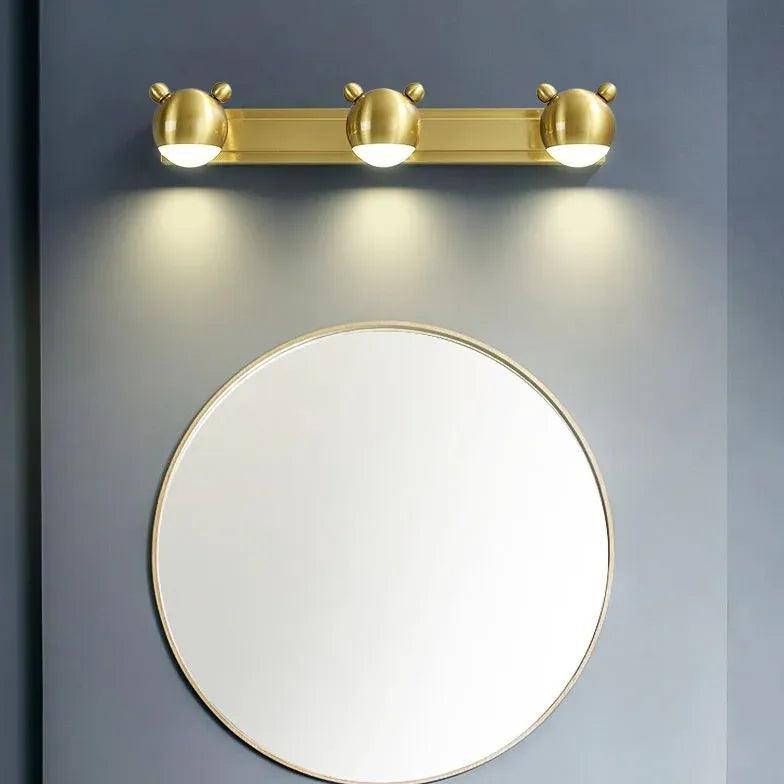 Modern Bear Mirror Front Bathroom Wall Lights - Elegant Vanity Lighting for Makeup & Grooming - Perfect for Bedroom, Bathroom, and Dressing Room Decor