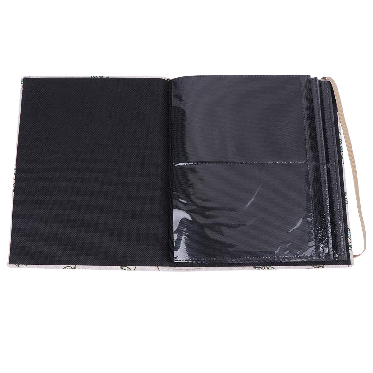 BESPORTBLE 6-Pocket Japanese Style Canvas Photo Album - Scrapbook for Couples, Wedding Memories, Travel Photos | Perfect for Home Decor, Gift Giving & Memory Preservation