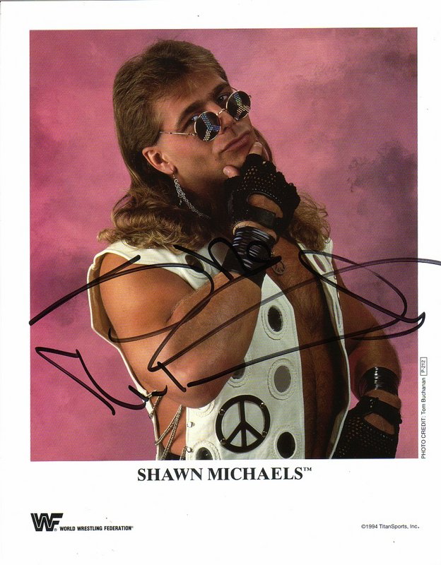 1994 Shawn Michaels Autographed P212b Color Wrestling Card - Collectible Memorabilia for WWE Fans & Sports Card Enthusiasts (Perfect for Display, Trading, and Investment)