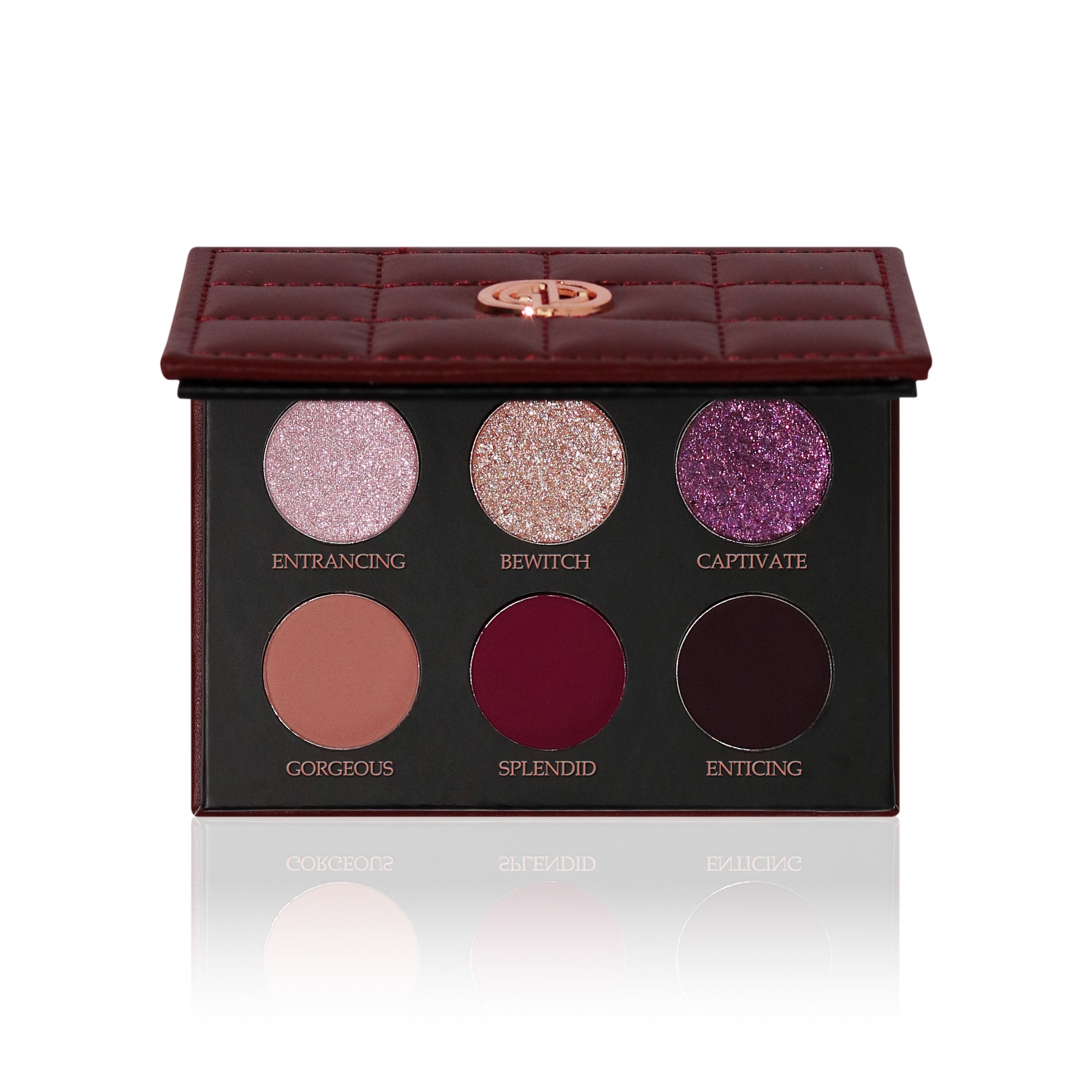 Entrancing Eyes Mini Eyeshadow Palette - 12 Pigmented Matte & Shimmer Shades for Day & Night Makeup Looks | Perfect for Parties, Weddings & Everyday Glam