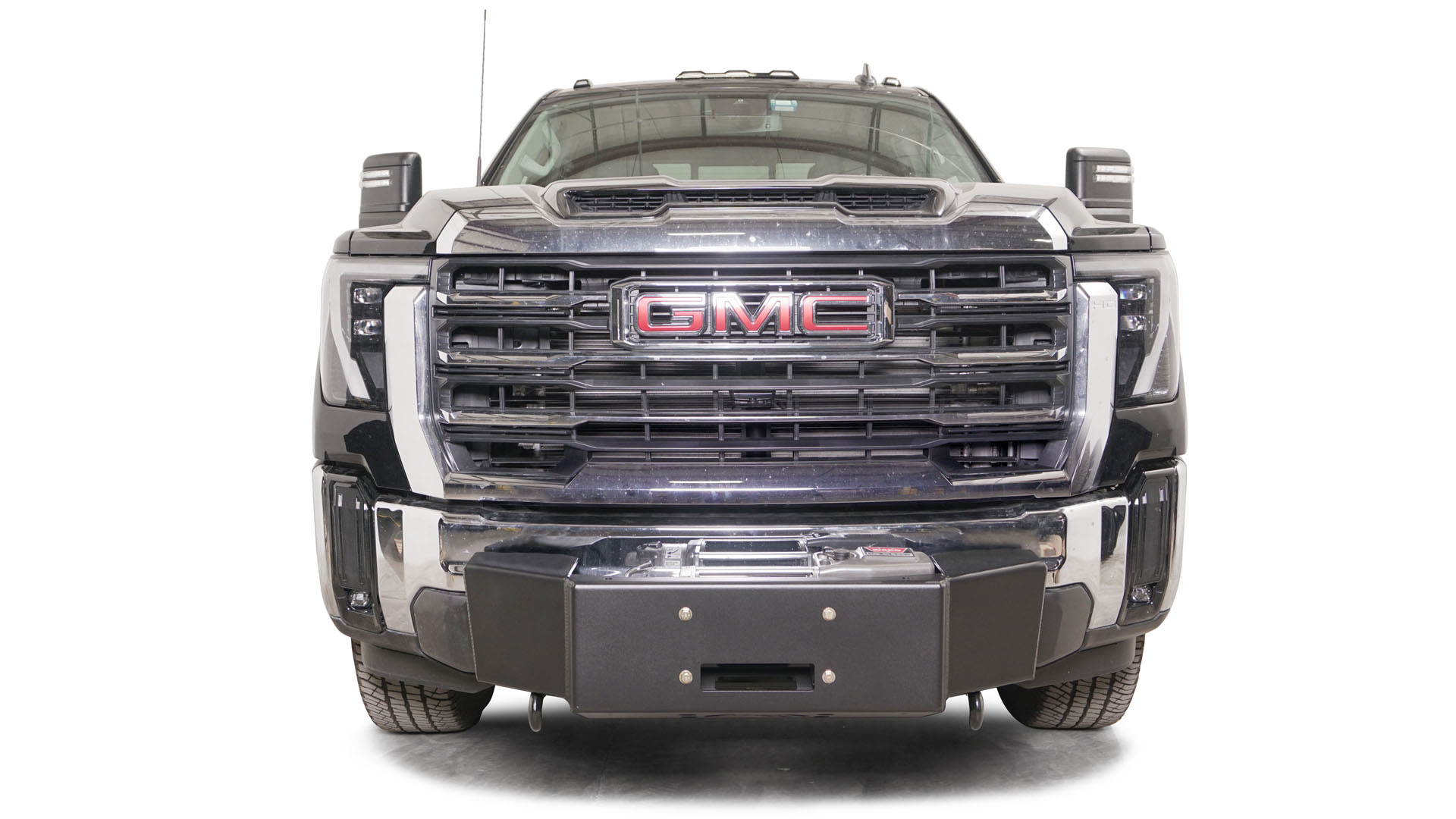 24+ GMC 2500/3500 Heavy Duty Winch Mount Bumper | Off-Road Truck Accessory for Recovery & Towing | Perfect for Off-Roading, Towing, and Emergency Situations