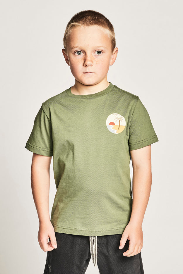 Boys Munster Graphic T-Shirt for Kids - Size 7 | Soft Cotton Short Sleeve Tee | Perfect for School, Playdates & Summer Outfits