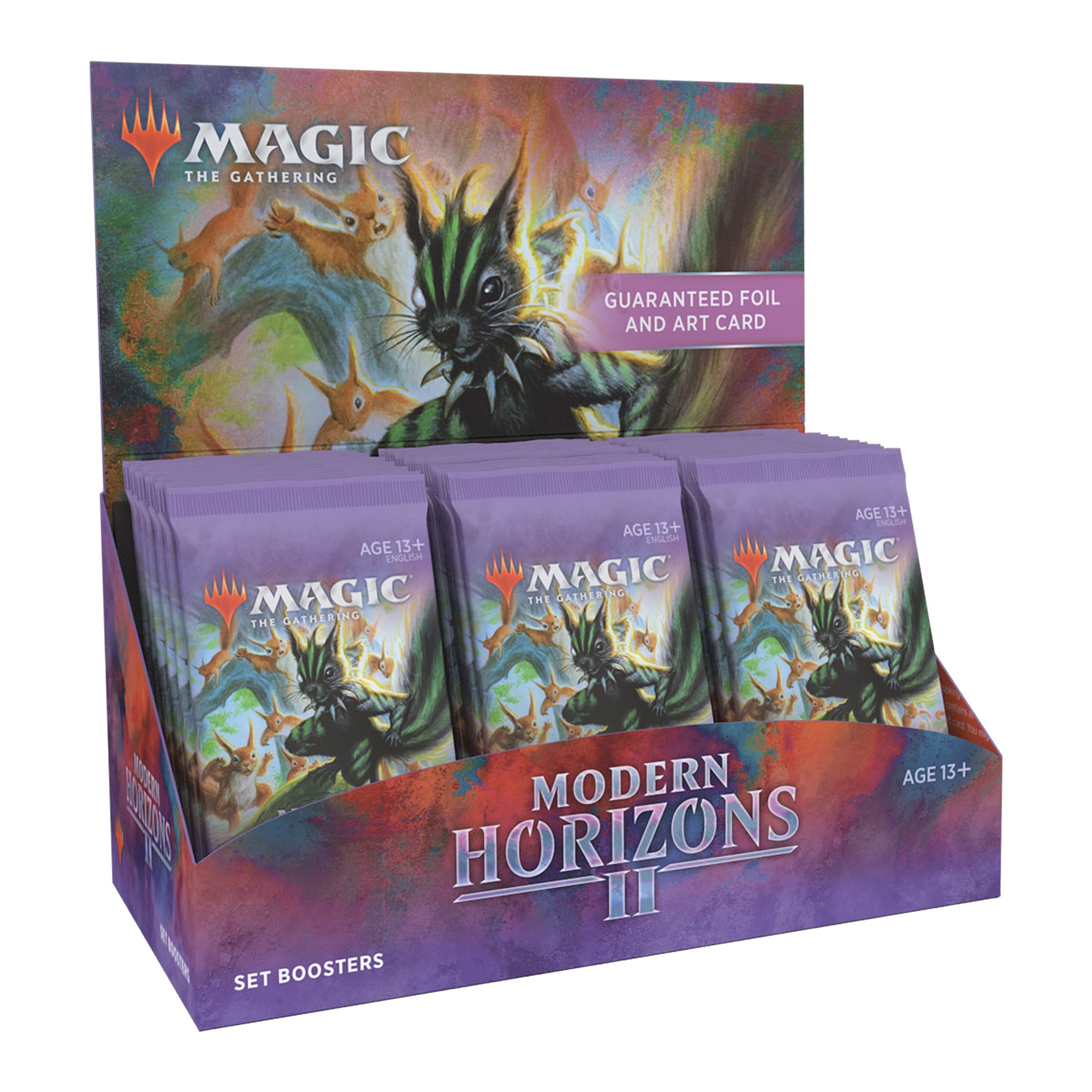 Magic: The Gathering Modern Horizons 2 Set Booster Box - 30 Packs (360 Cards) | MTG Collector's Edition, Trading Card Game for Players & Collectors | Perfect for Tournaments, Game Nights & Investment