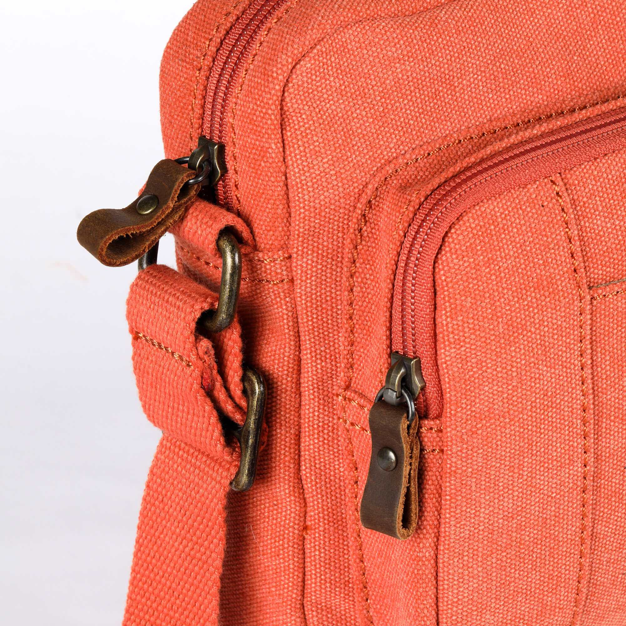 Troop London Classic Canvas Crossbody Bag for Women & Men - Stylish & Durable Shoulder Bag for Travel, Work & Everyday Use