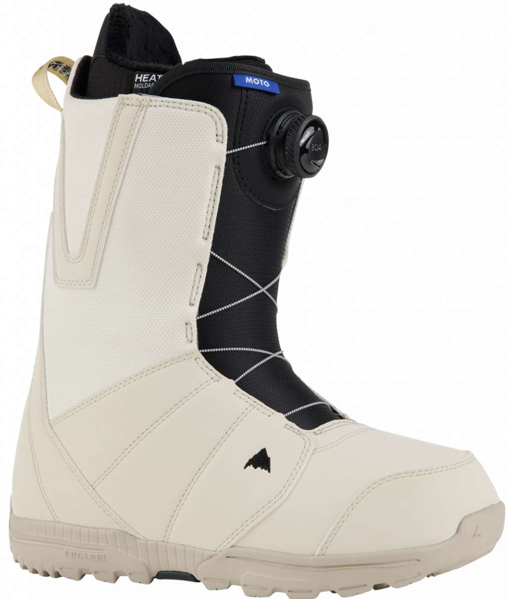 Burton Moto BOA Snowboard Boots 2024 - Men's & Women's Snowboarding Boots for All-Mountain Riding - Perfect for Freestyle, Powder & Park Performance