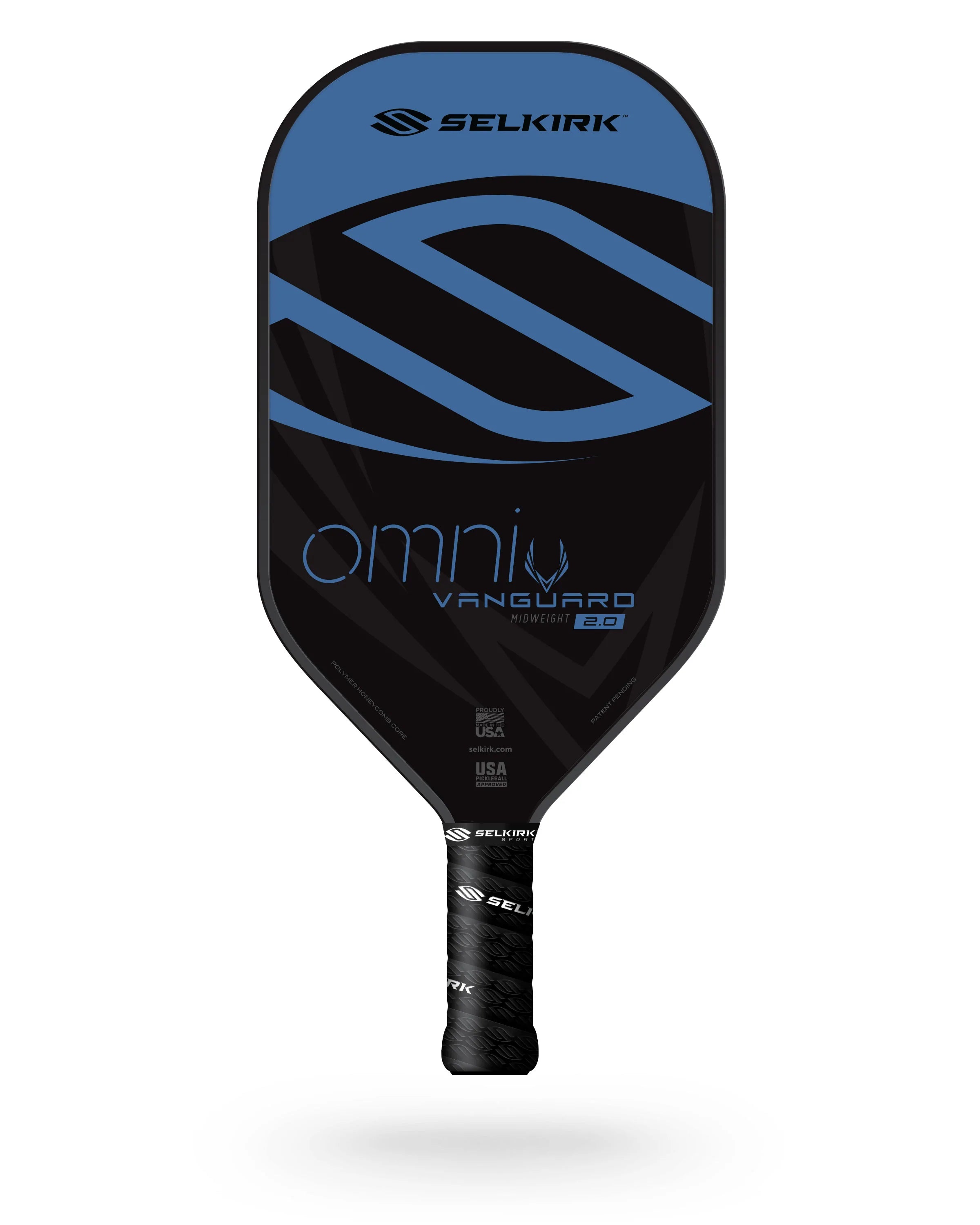 Selkirk Vanguard 2.0 Omni Pickleball Paddle - Premium Carbon Fiber Paddle for Control & Power - Perfect for Competitive Play & Recreational Games