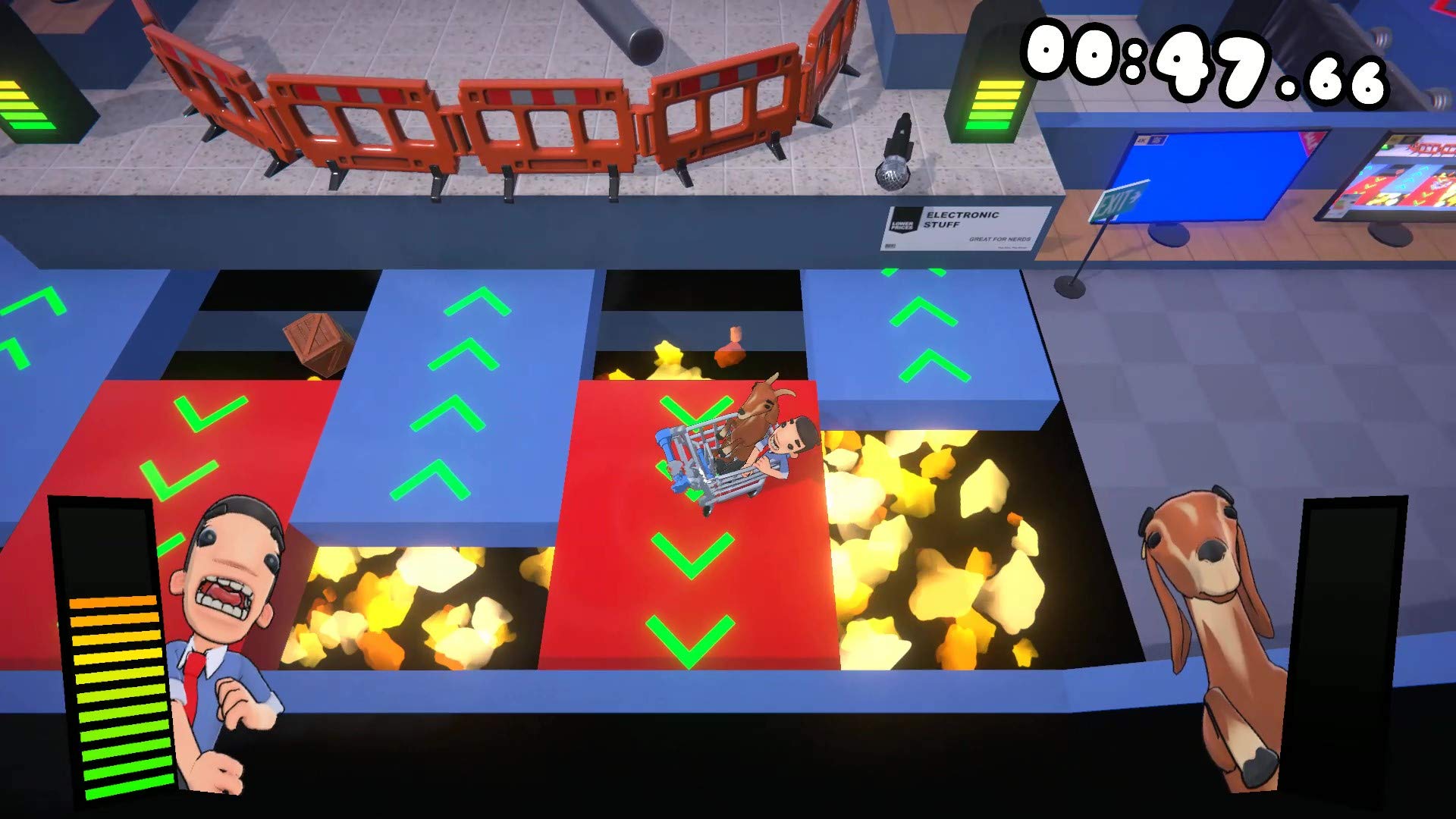 Supermarket Shriek - Fun Party Game for Nintendo Switch - Hilarious Multiplayer Chaos for Family & Friends Game Nights
