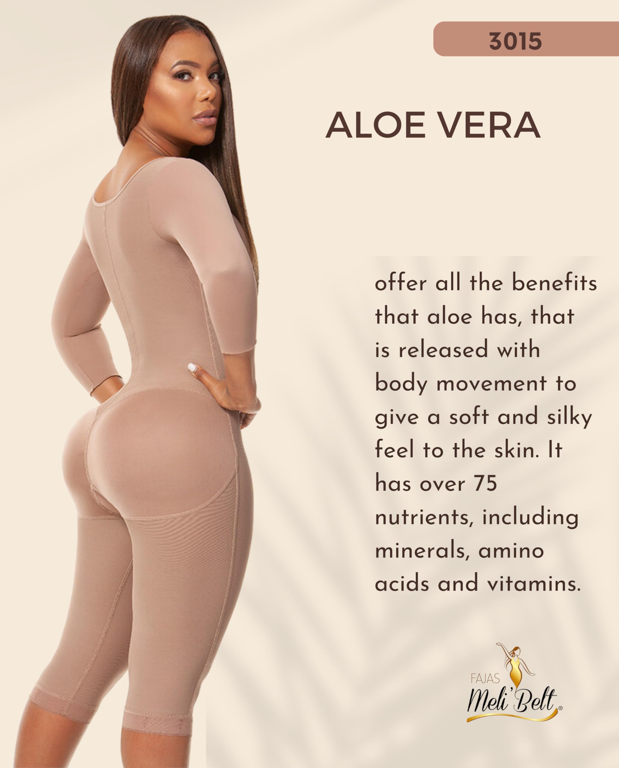 Melibelt 3015 Colombian Shapewear for Women - High Compression Waist Trainer & Body Shaper with Built-in Bra - Slimming Girdle for Tummy Control, Postpartum Recovery & Special Occasions