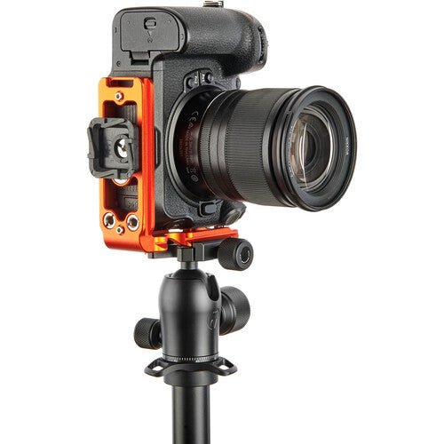 3 Legged Thing Zooey QD L Bracket for Nikon Z8 Camera (Copper) - Quick Release Plate for Tripod & Monopod, Perfect for Photography & Videography