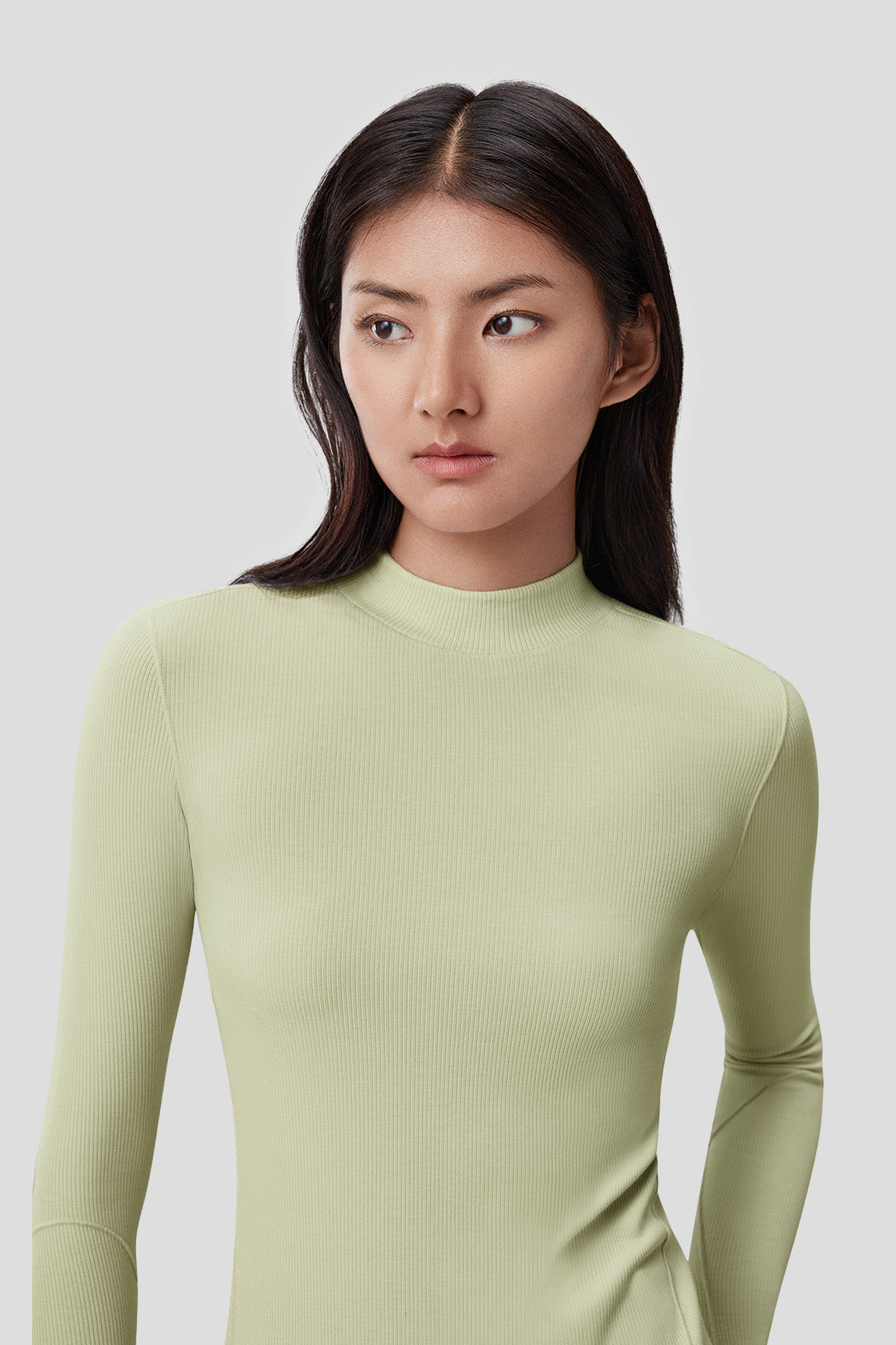 SoftShield Women's WarmCore Half Turtleneck Thermal Shirt - Cozy Winter Layering for Outdoor Activities & Casual Wear