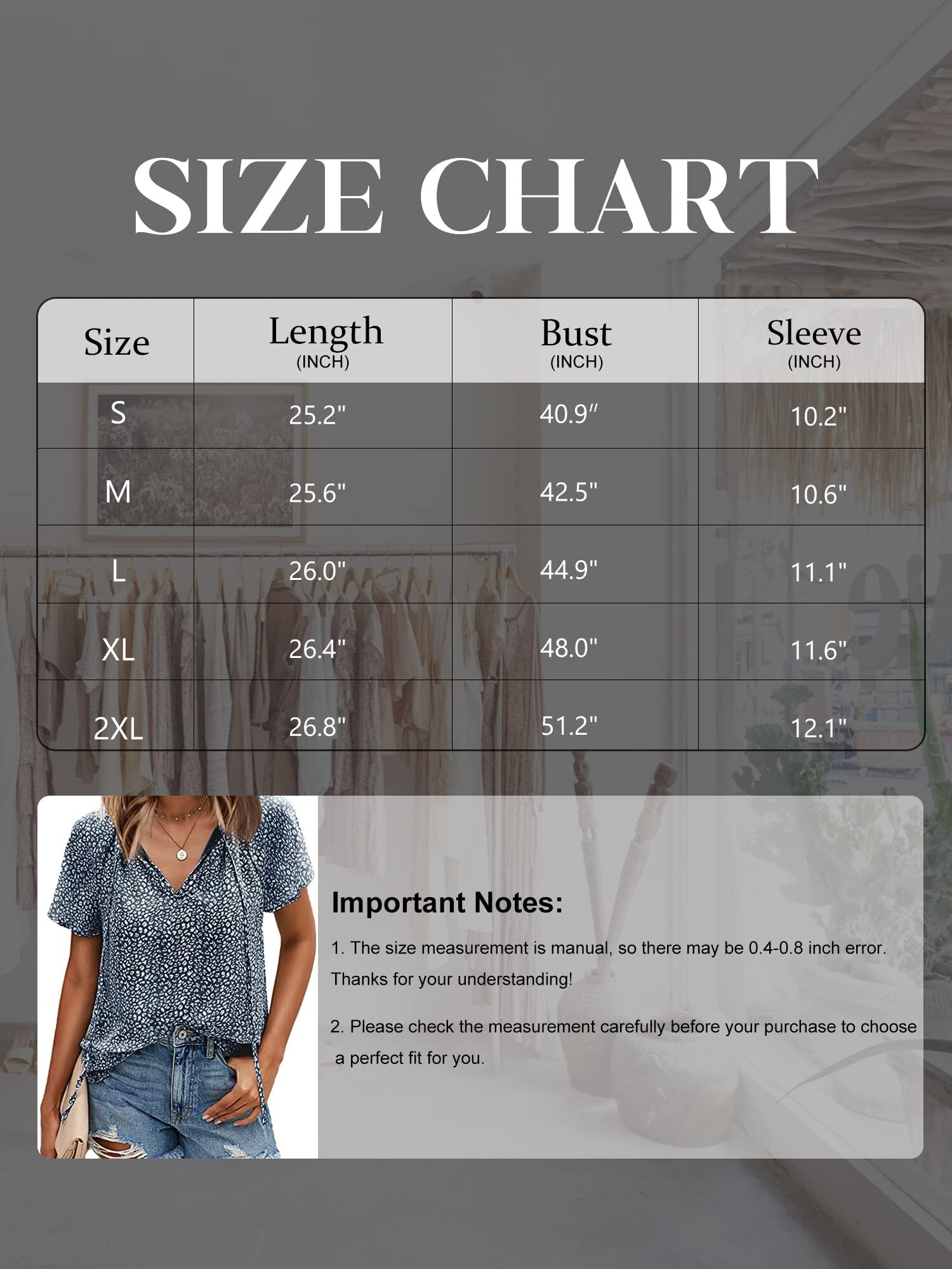Women's Casual Floral Ruffle Short Sleeve T-Shirt - Cute Boho V-Neck Loose Blouse for Summer & Fall | Perfect for Beach Outings, Picnics, and Everyday Wear