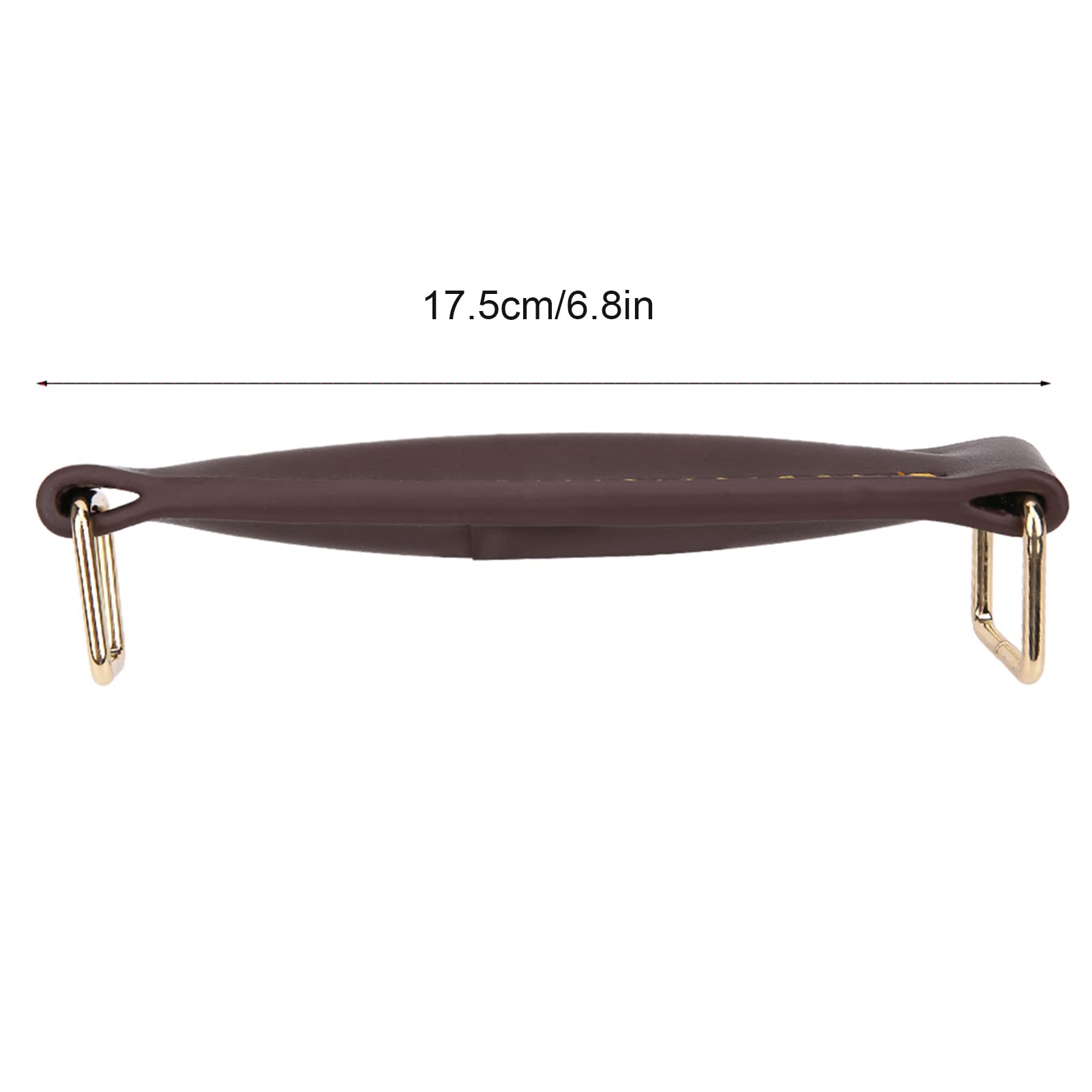 PU Leather Guitar Amplifier Handle - Heavy Duty Steel Internal Support for Large Load Capacity - Perfect for Beginners & Musicians (Brown) | Ideal for Live Performances, Studio Sessions & Home Practice