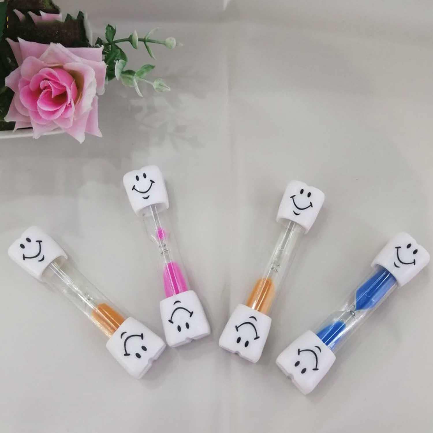 10-Pack Kids Toothbrush Timer with 3-Minute Sandglass - Fun Dental Hygiene Tool for Children's Brushing Routine - Perfect Gift for Encouraging Healthy Smiles at Home or School