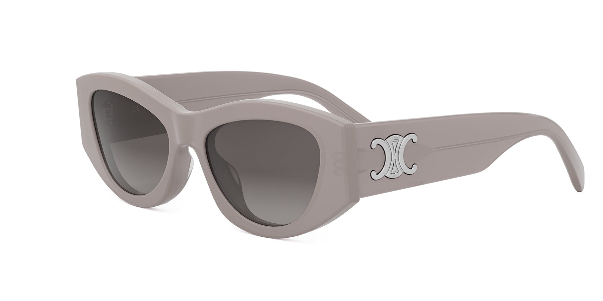 Shiny Opaline Pink/Brown Gradient