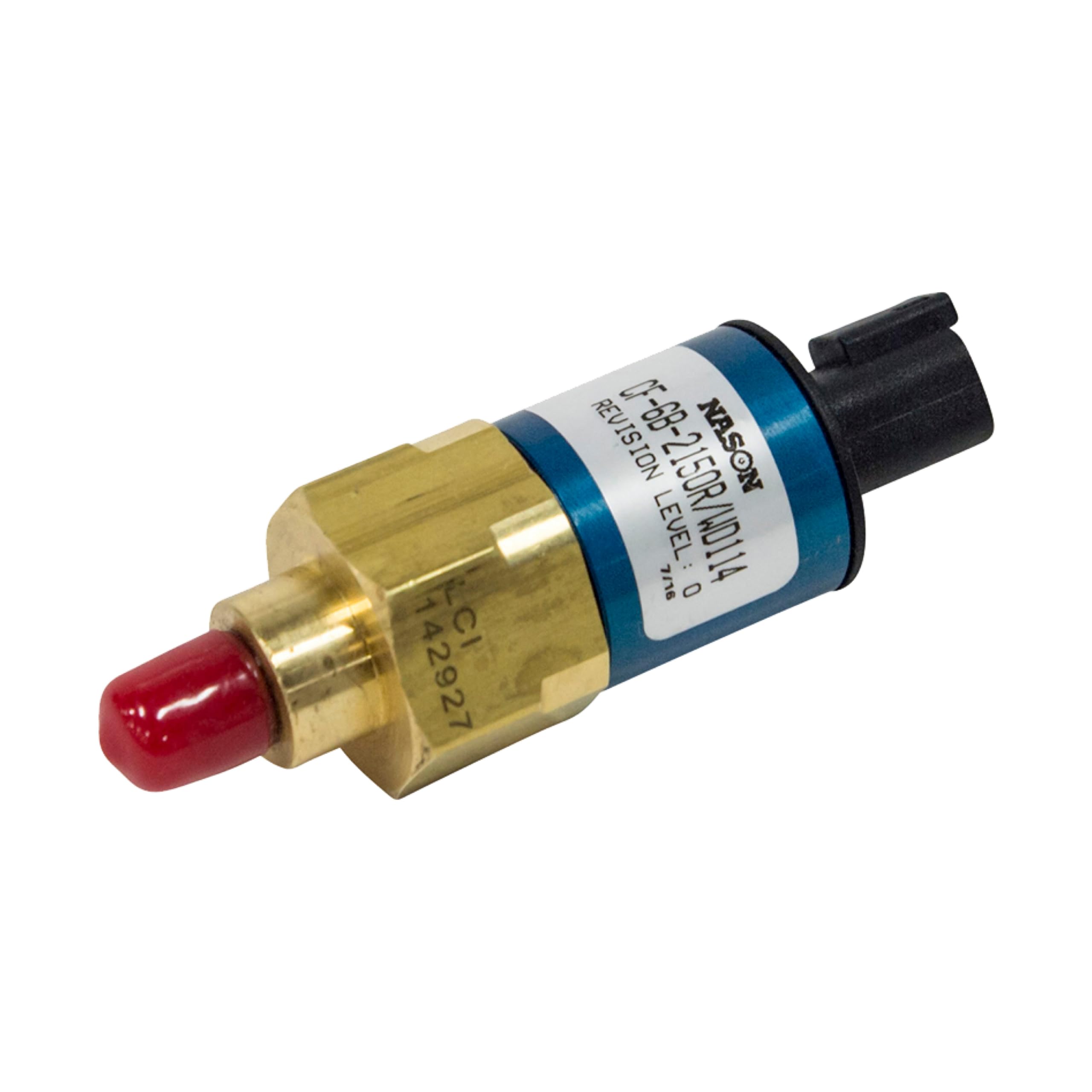 Lippert RV Leveling System High-Pressure Hydraulic Replacement Pressure Switch - 2,150 PSI Nason with Deutsch DT-04-2P Plug-and-Play Connector, All-Weather Design for Smooth RV Leveling in Any Condition