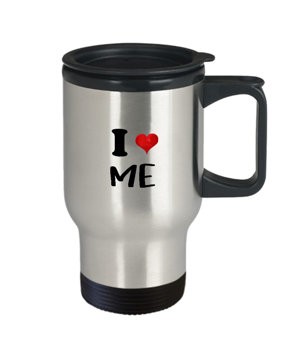 Insulated Coffee Tumbler - Maine State Travel Mug with Lid, Perfect for Hot & Cold Drinks - Ideal for Road Trips, Office Commute, and Outdoor Adventures - Funny 