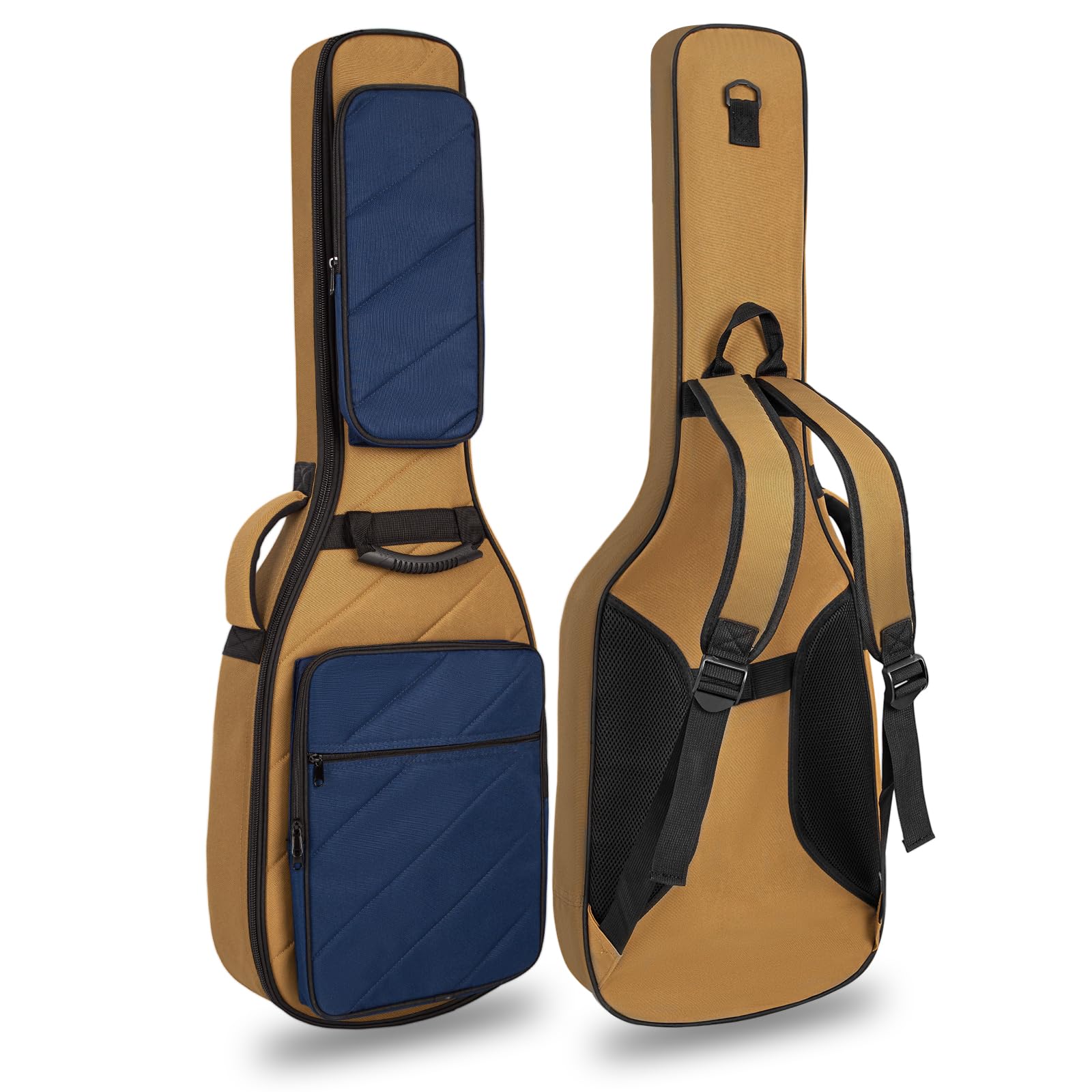 **39 Inch Electric Guitar Gig Bag with 15MM Padding, Adjustable Neck Strap & Shoulder Strap – Durable Protection for Travel, Practice & Stage Performances**