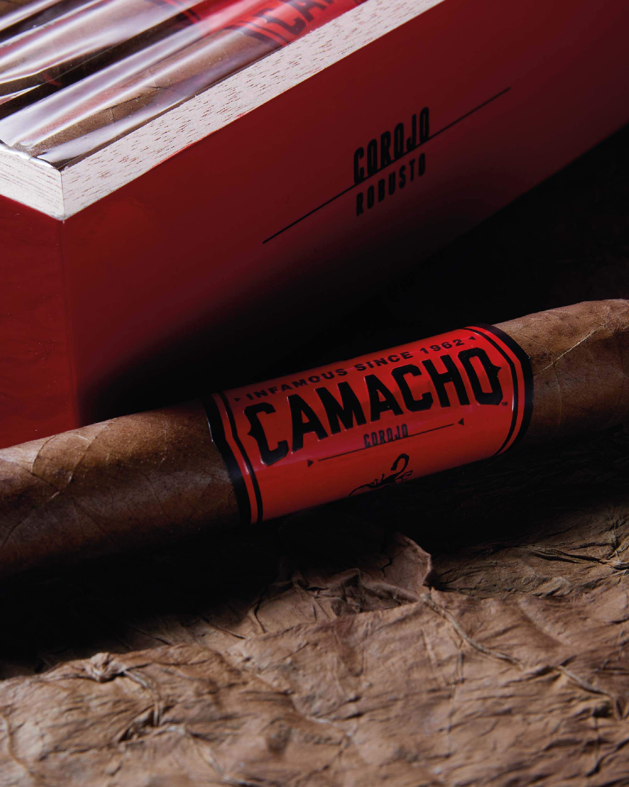 Premium Camacho Corojo Robusto Cigars - Handcrafted Full-Bodied Tobacco for Cigar Aficionados | Perfect for Relaxation, Special Occasions & Gifting
