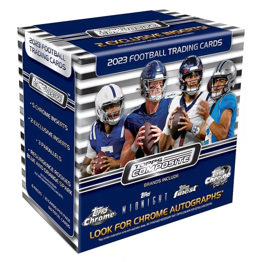 2023 Topps NFL Football Mega Box Trading Cards - Premium Collectible Edition for Sports Fans & Card Collectors - Perfect for Gifts, Trading, and Display