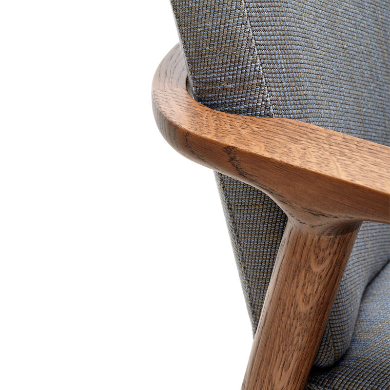 Japanese Scandinavian Style Dining Chair - Jessica OSAKA Kennedy Executive Chair for Home Office, Restaurant, and Modern Living Room Decor