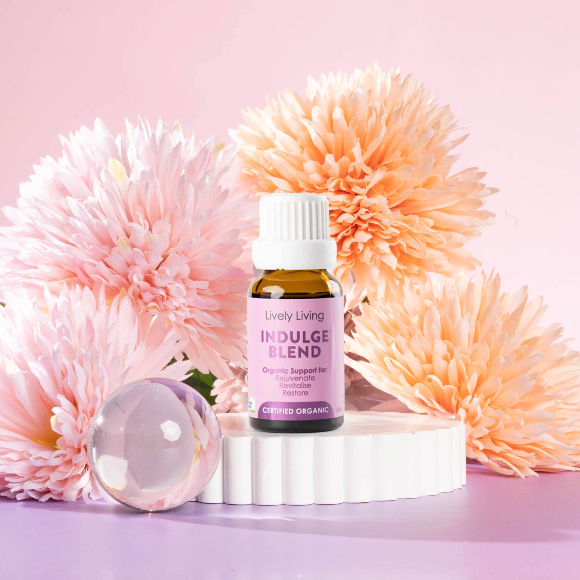 Aroma Petal Crystal Essential Oil Diffuser with Bonus Oil - Perfect for Home, Office, and Spa Relaxation