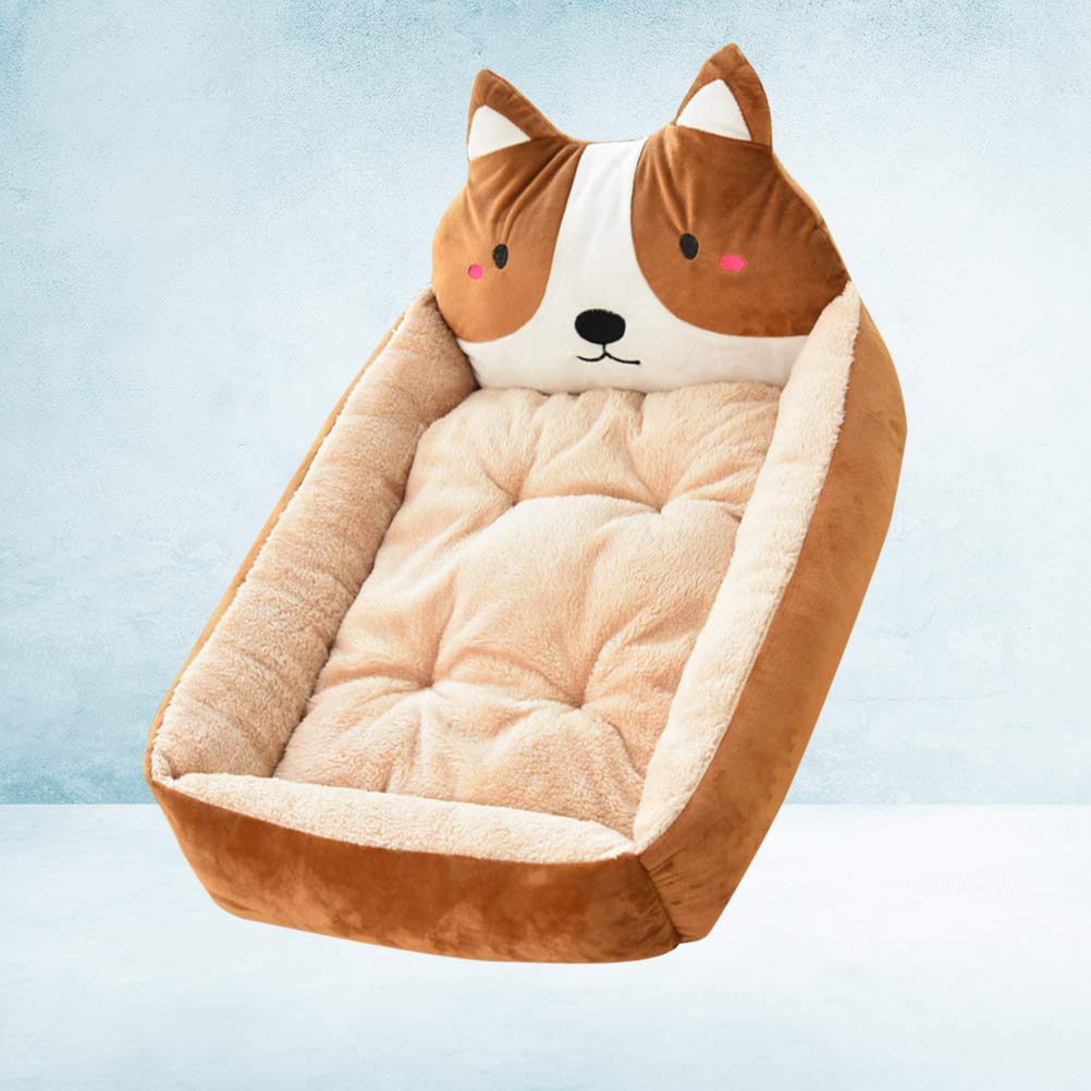 **Cozy Winter Dog Bed - Warm Pet House for Small & Large Dogs - Indoor & Outdoor Kennel for Sleeping, Lounging & Travel**