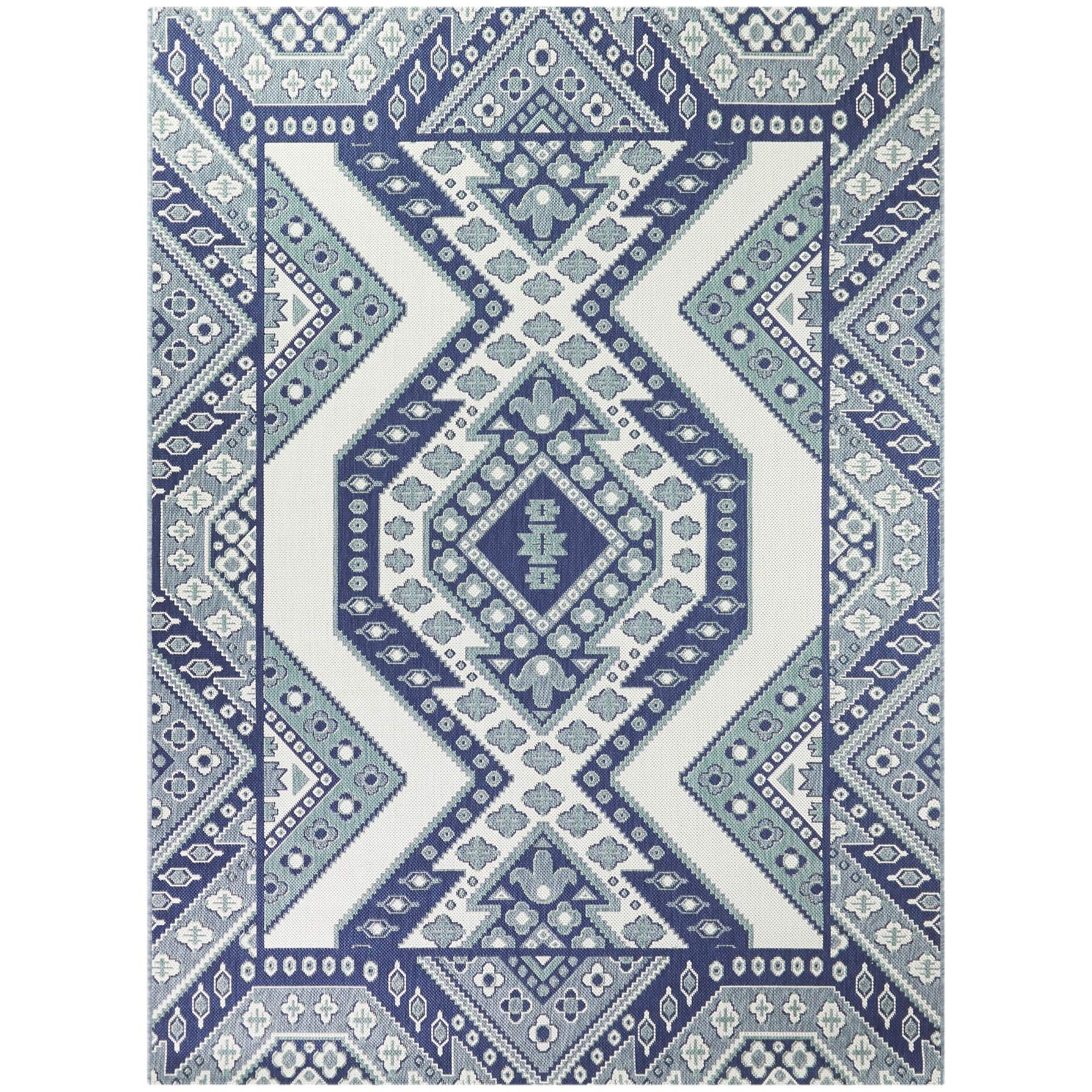 Balta Rugs Carmina Transitional Indoor/Outdoor Area Rug - Soft Modern Design for Living Room, Patio & Bedroom - Water-Resistant & Durable Home Decor