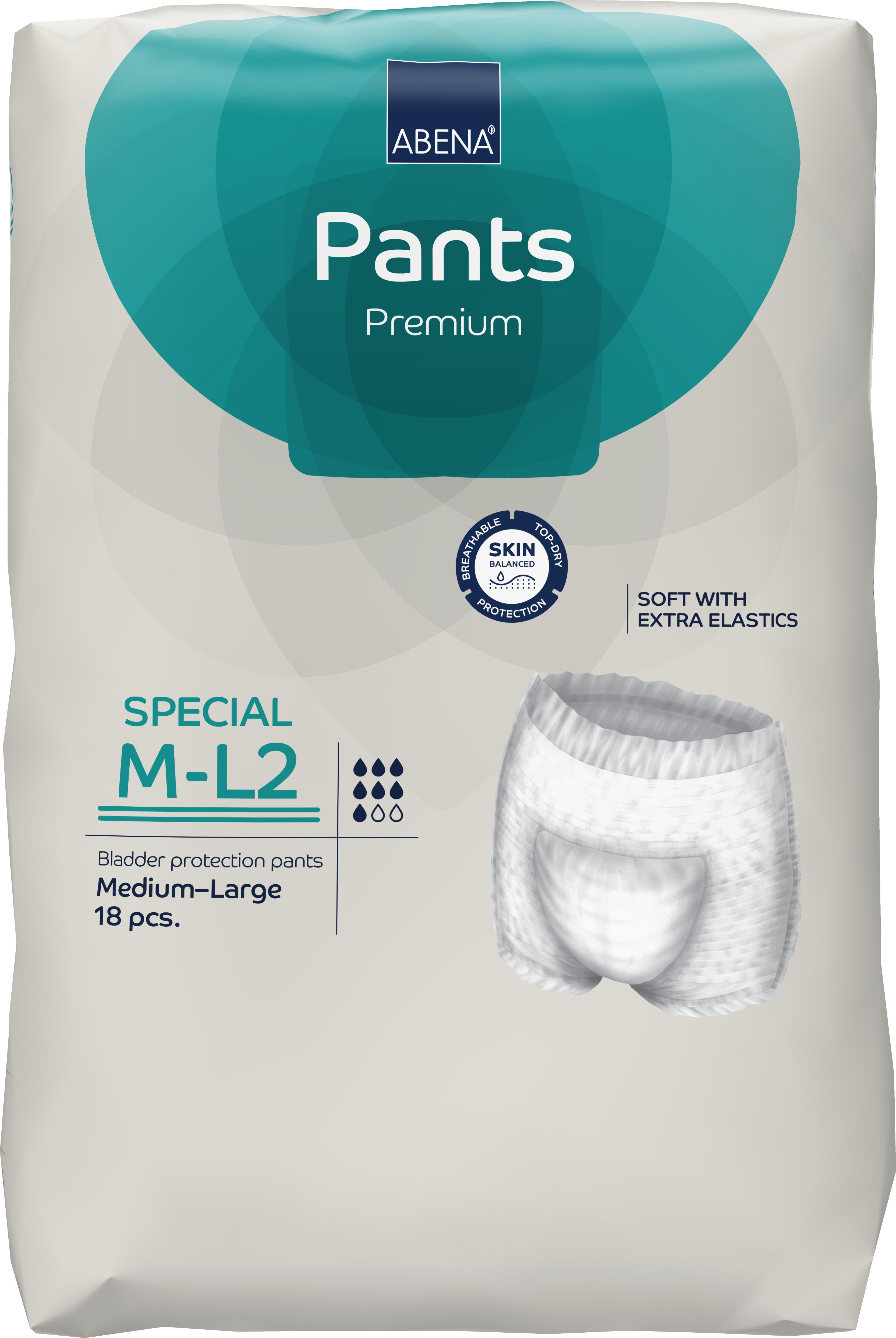 Abena Premium Adult Incontinence Pants - Super Absorbent & Comfortable for Day & Night Use - Ideal for Active Seniors & Post-Surgery Care
