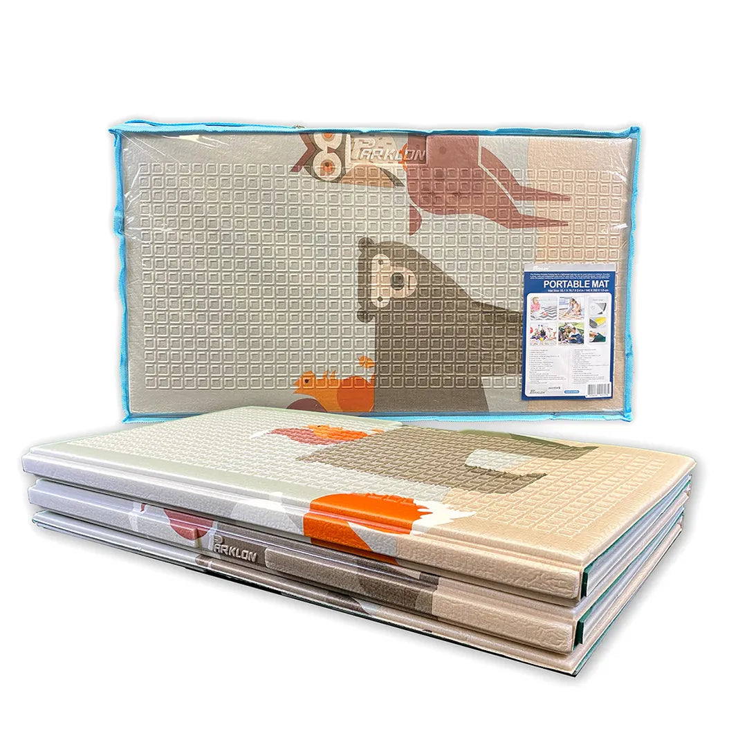 Midnight Friends Portable Play Mat for Kids - Soft & Waterproof Baby Playmat for Indoor & Outdoor Use - Perfect for Nursery, Playtime, and Travel