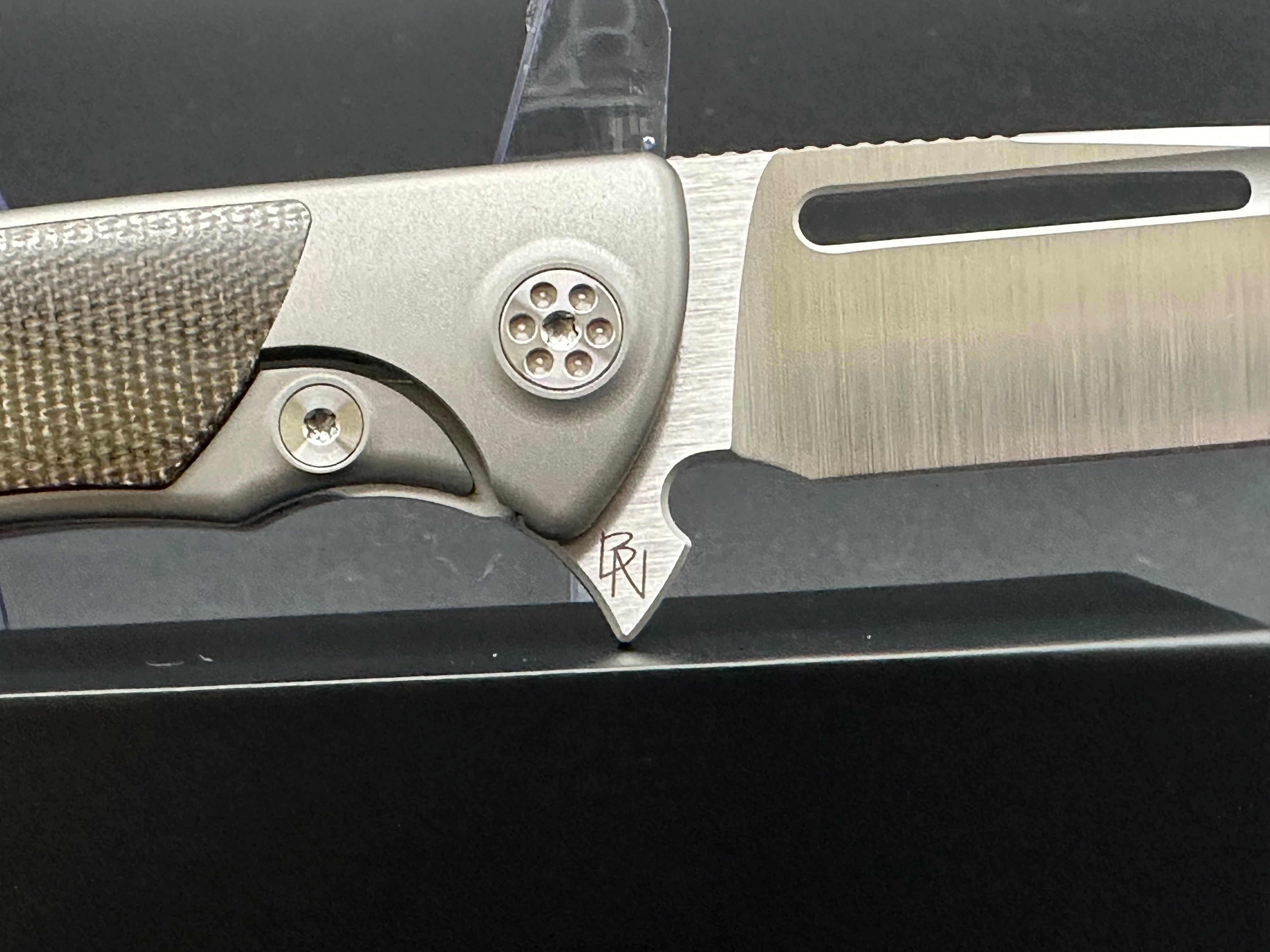 Sharp by Design Mini Evo Drop Point Knife - Premium EDC Folding Pocket Knife for Outdoor, Camping & Everyday Carry | Tactical Utility Blade with Ergonomic Grip