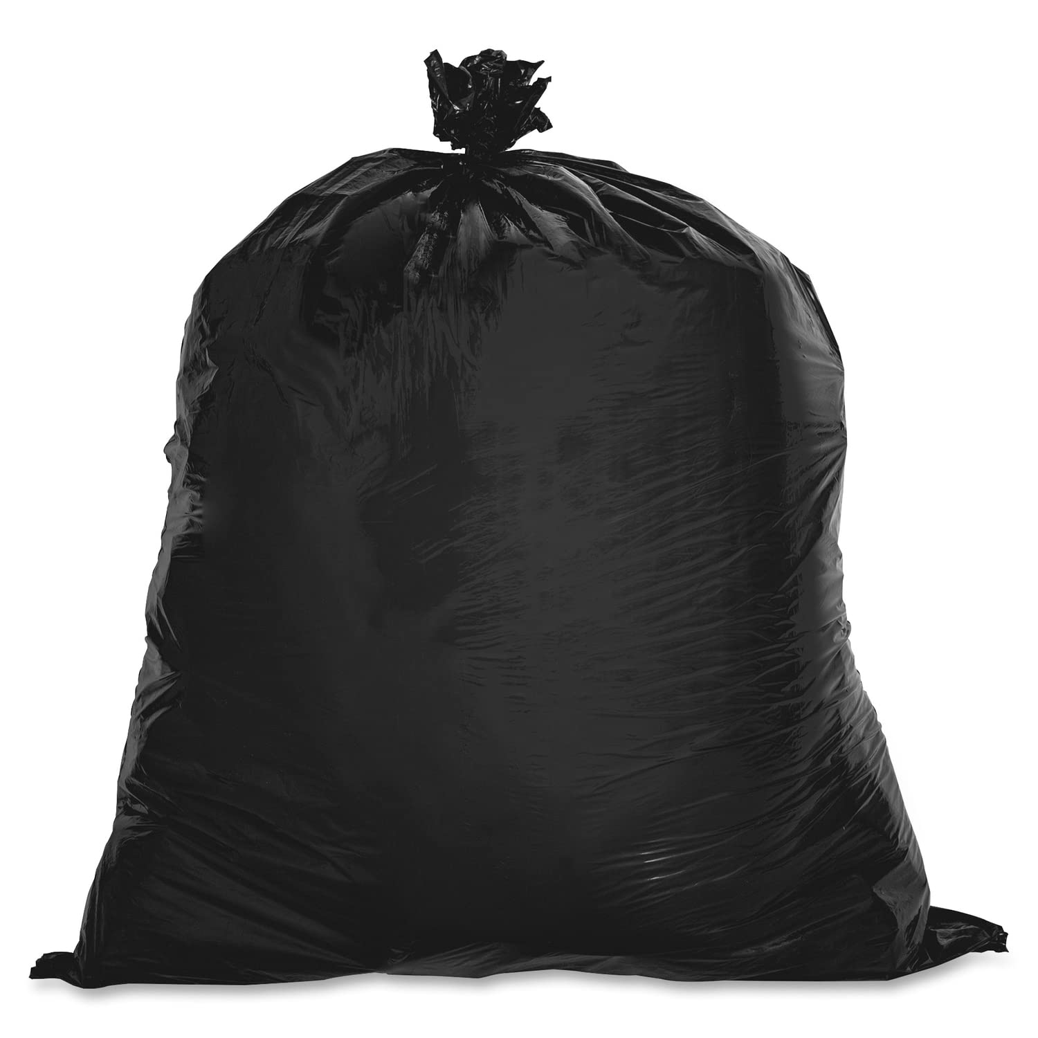 Genuine Joe 2-Ply Trash Can Liners - Heavy Duty Garbage Bags for Kitchen, Office & Commercial Use