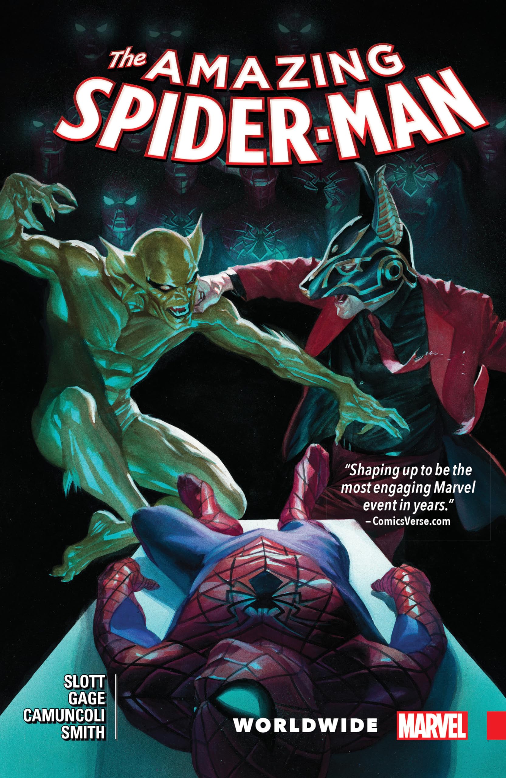 Amazing Spider-Man Comic Book Vol. 5 - Worldwide Edition | Marvel Graphic Novel Collection | Perfect for Superhero Fans & Comic Collectors | Great Gift for Birthday & Holidays