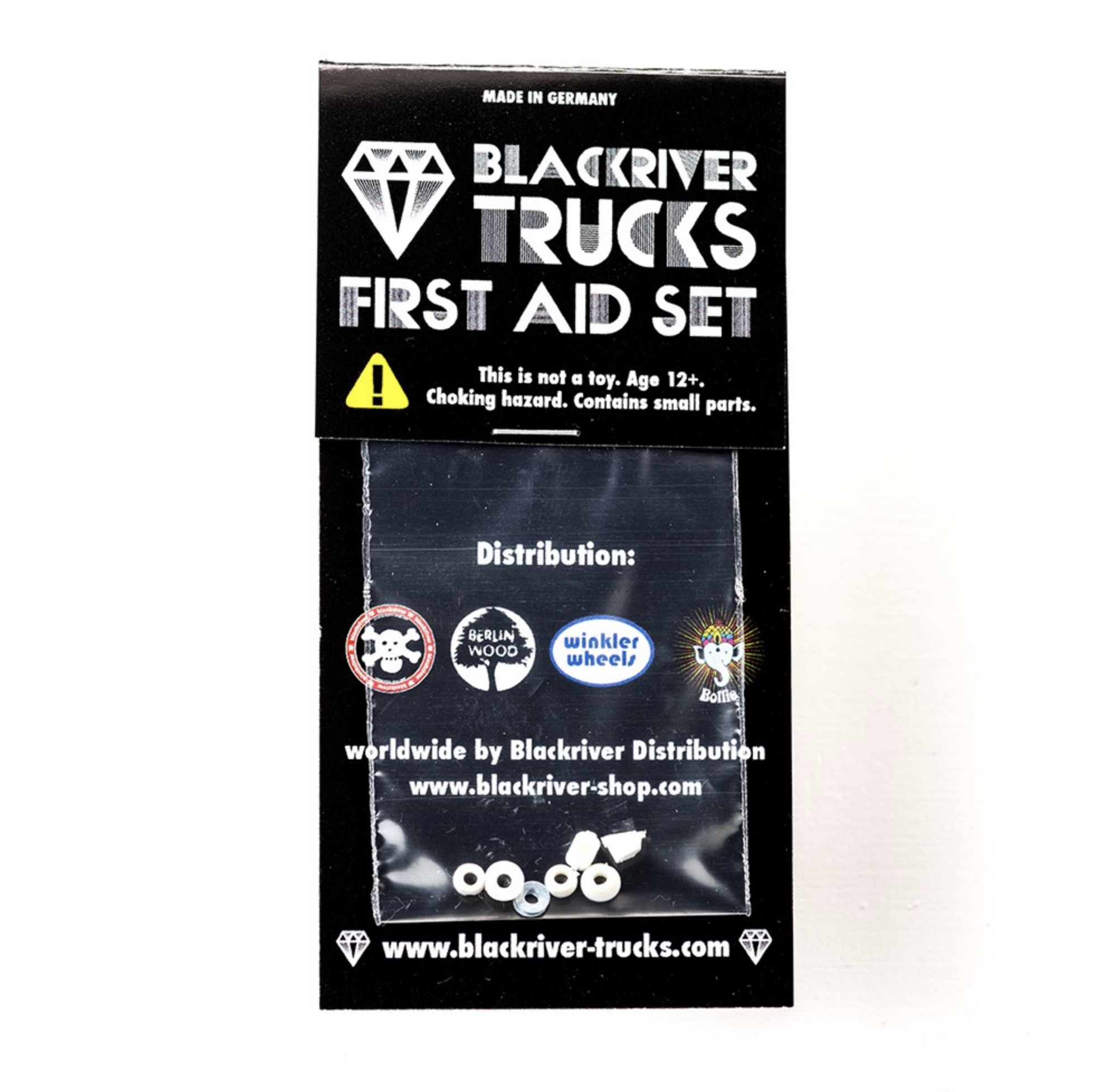 Blackriver First Aid Fingerboard Bushings Classic - High Performance Skateboard Bushings for Smooth Tricks & Precision Control - Perfect for Fingerboarding Enthusiasts & Skateboard Training