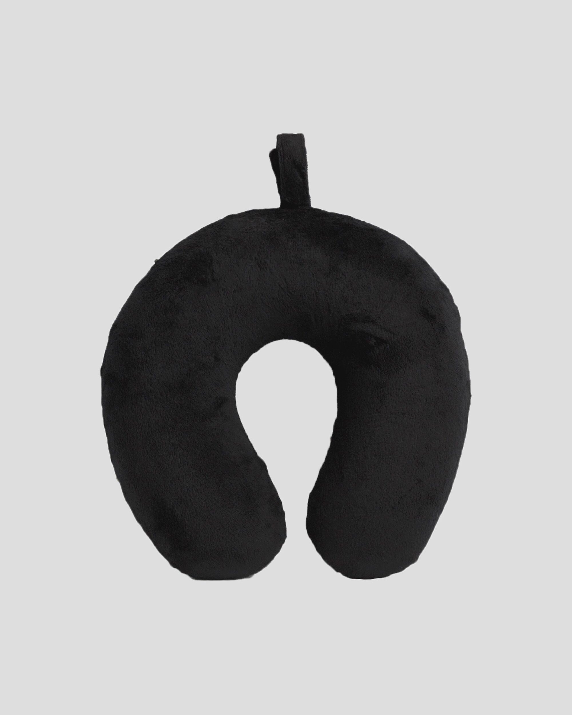 Korjo Memory Foam Pillow - Premium Orthopedic Support for Neck & Back Pain Relief - Black - Perfect for Side, Back & Stomach Sleepers - Home & Travel Use