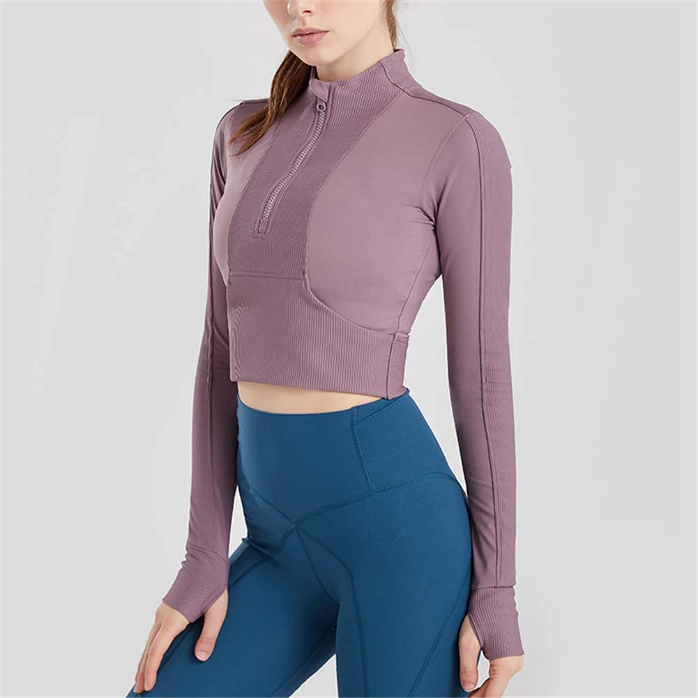 Women's Lightweight Stretchy Full Zip Athletic Jacket for Running, Workout & Outdoor Activities - Breathable Track Jacket for Gym, Yoga & Casual Wear