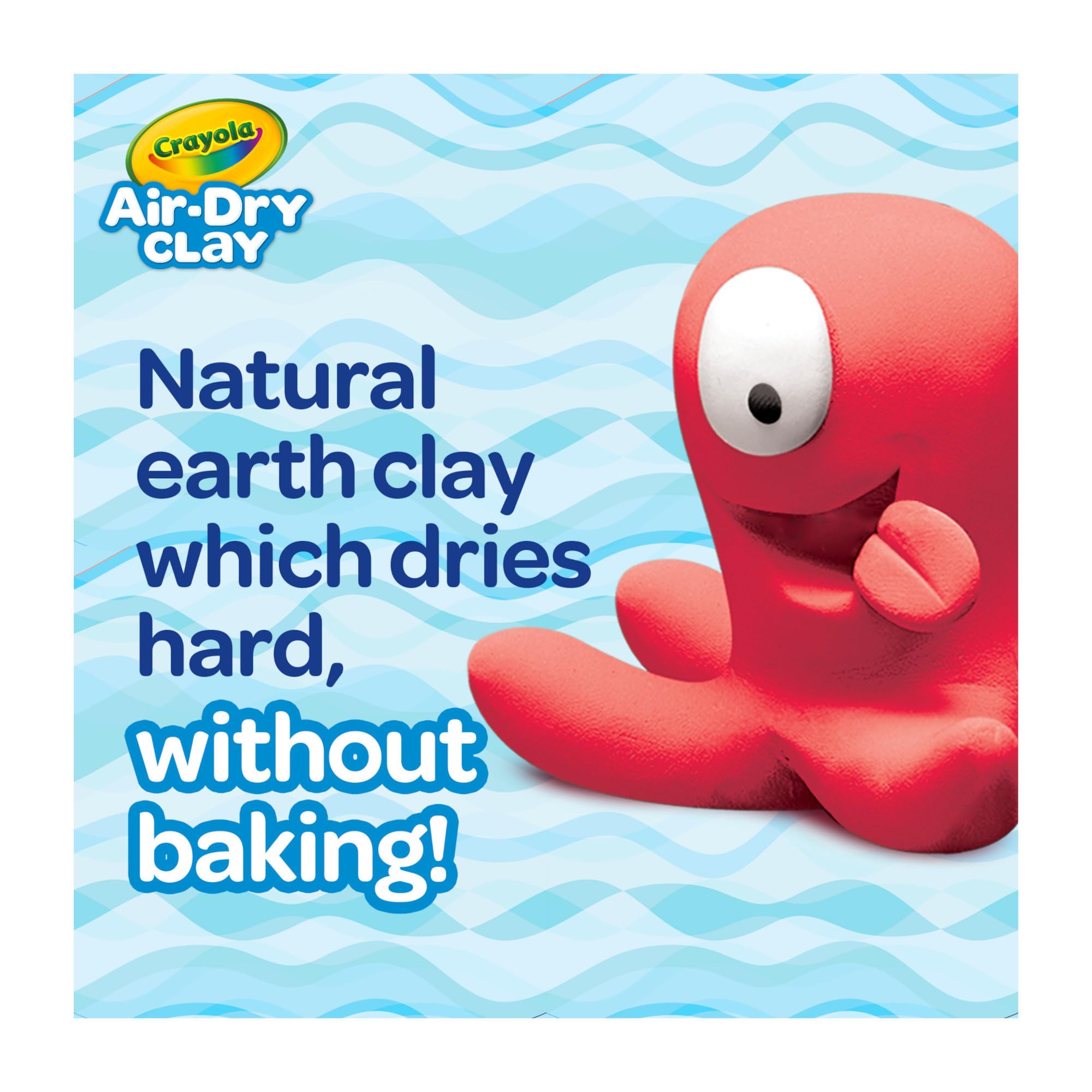 Crayola Air Dry Clay - Non-Toxic Modeling Clay for Kids & Adults - Perfect for DIY Crafts, Sculpting, and Art Projects